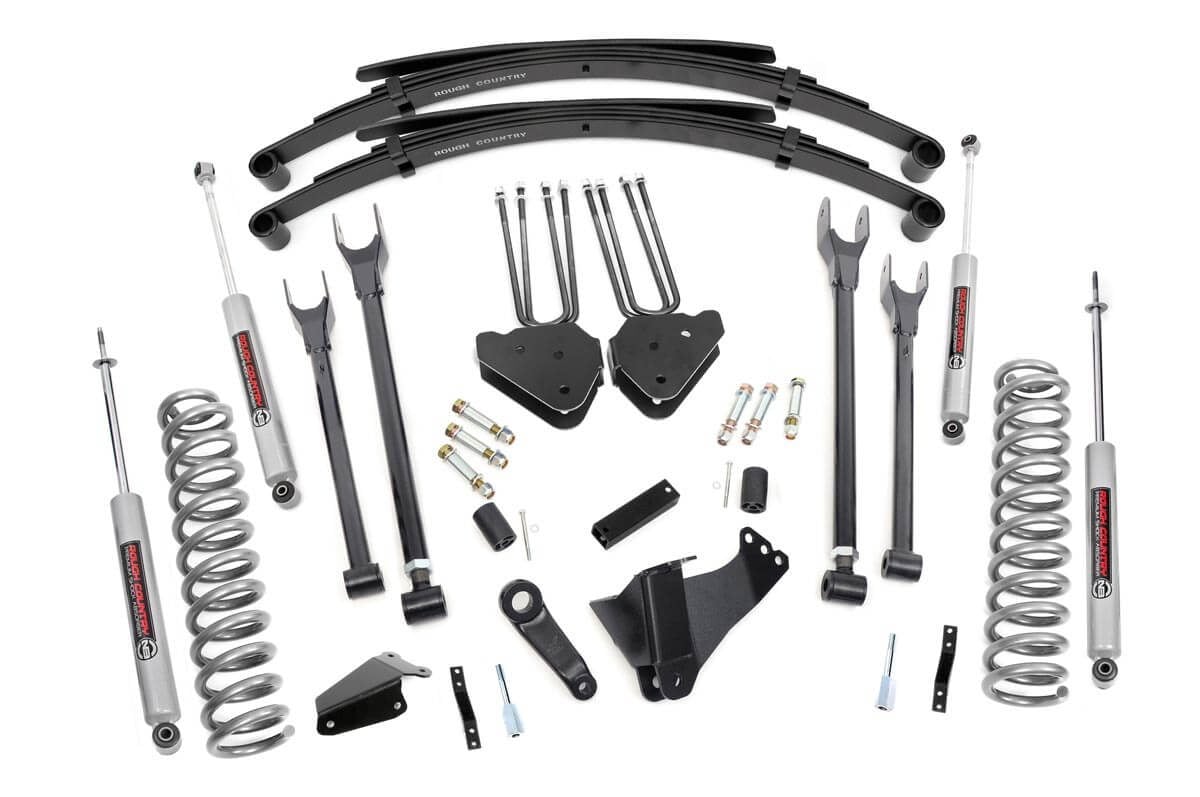 6-Zoll-Lift Kit | Diesel | 4-Lenker-Aufhängung | Hinterachsfedern | Ford F-250/F-350 Super Duty (05–07)