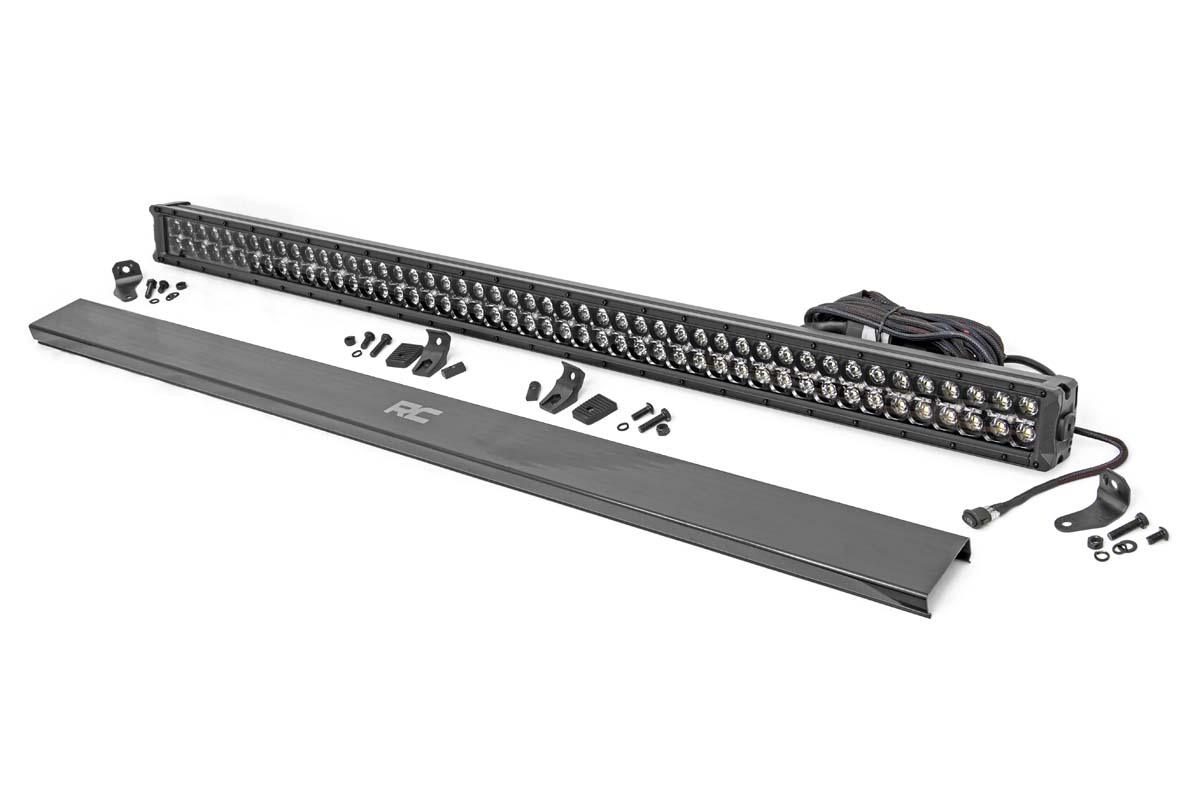 50-Zoll-LED-Lichtleiste der Black Series | Zweireihig | Tageslichtweiß