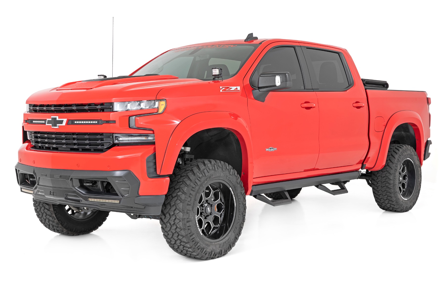 SRX2 verstellbare Aluminium-Trittstufe | Crew Cab | Chevy/GMC 1500/2500HD (19–26) — Bild 2
