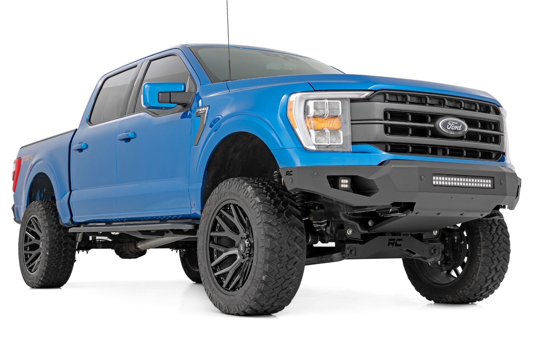 Frontstoßstange mit hoher Bodenfreiheit | LED-Leuchten & Unterfahrschutz | Ford F-150 (21–23) — Bild 2