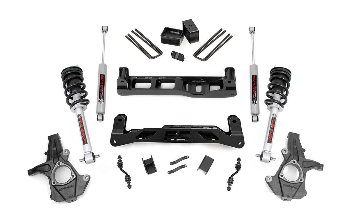 5 Inch Lift Kit | Alu/Stamp Steel | N3 Struts | Chevy/GMC 1500 (14-18 & Classic) — Bild 1