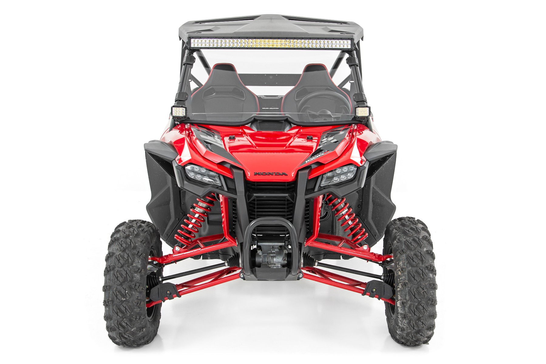 LED-Beleuchtungsset | Frontmontage | 40 Zoll Schwarz, zweireihig | Weiße Tagfahrleuchten | Honda Talon 1000 — Bild 5