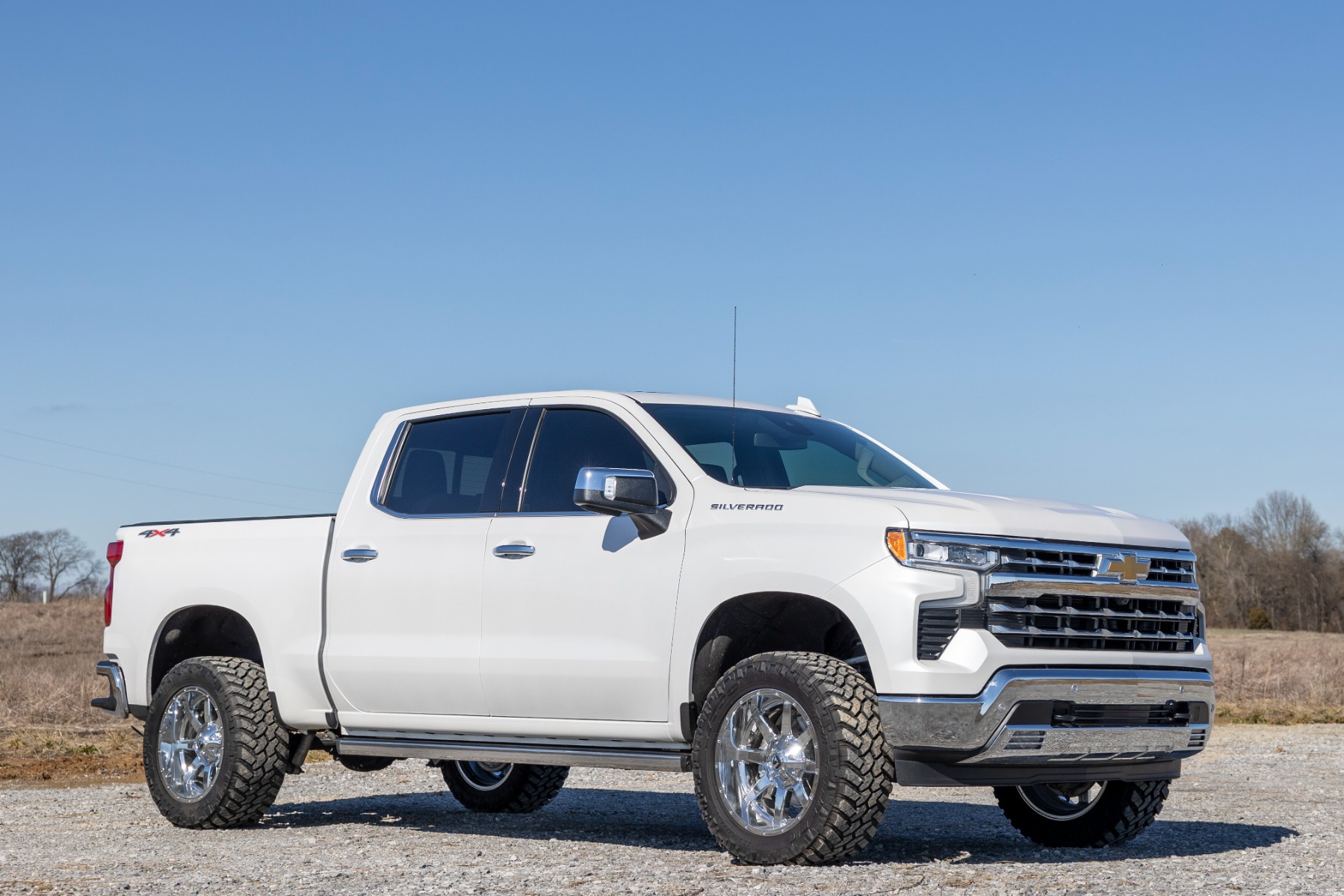 3,5-Zoll-Lift Kit | M1-Federbeine | Chevy Silverado 1500 2WD/4WD (2025–2026) | Rote Ausführung — Bild 3