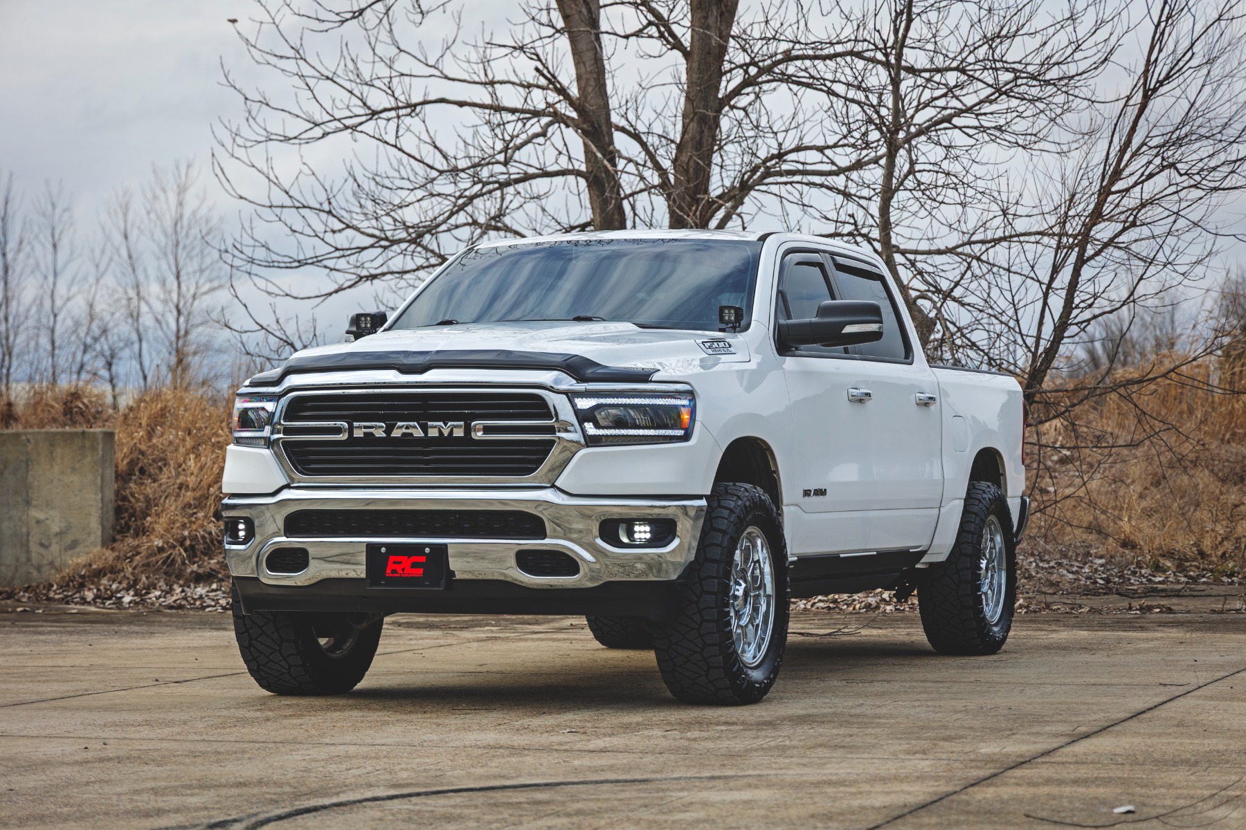 LED-Nebelscheinwerfer-Set | 3,5 Zoll, rund, Black Series | Gelbe Tagfahrleuchten | RAM 1500 (2019–2024) — Bild 6