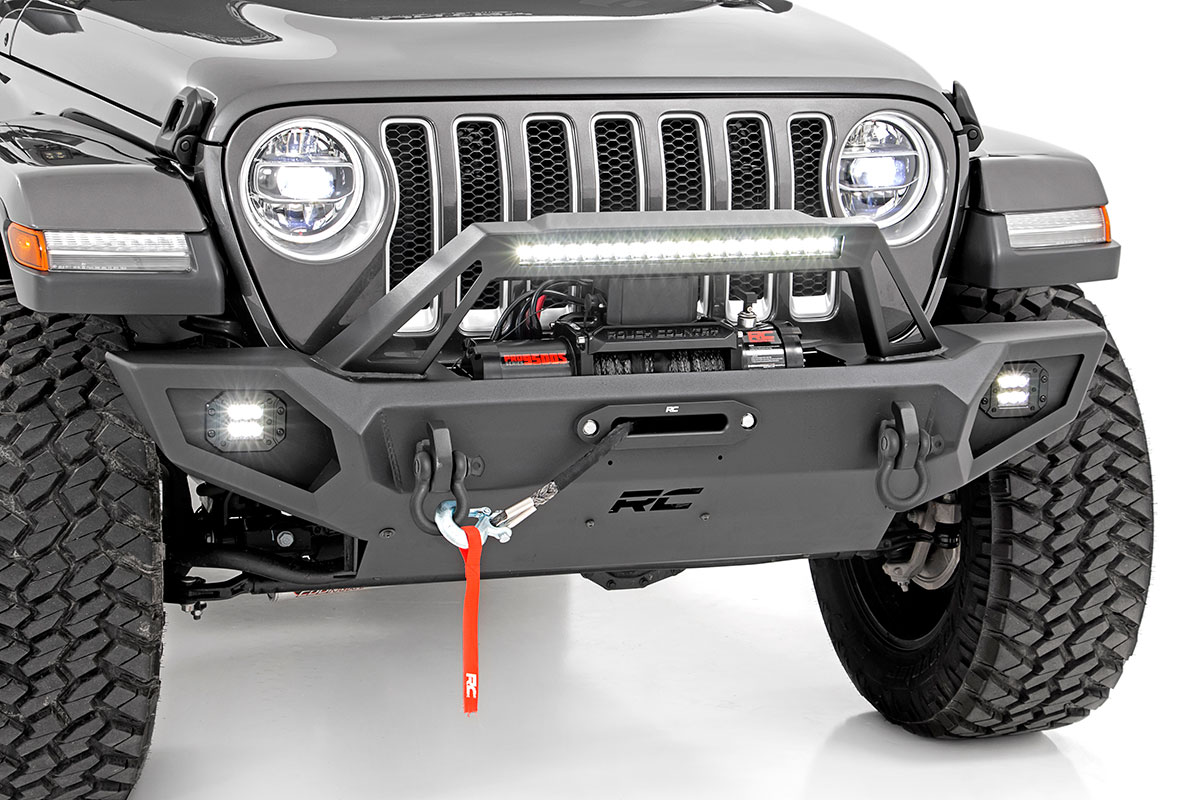 Front-Seilwindenstoßstange | Jeep Gladiator JT/Wrangler JK & JL/Wrangler Unlimited — Bild 2