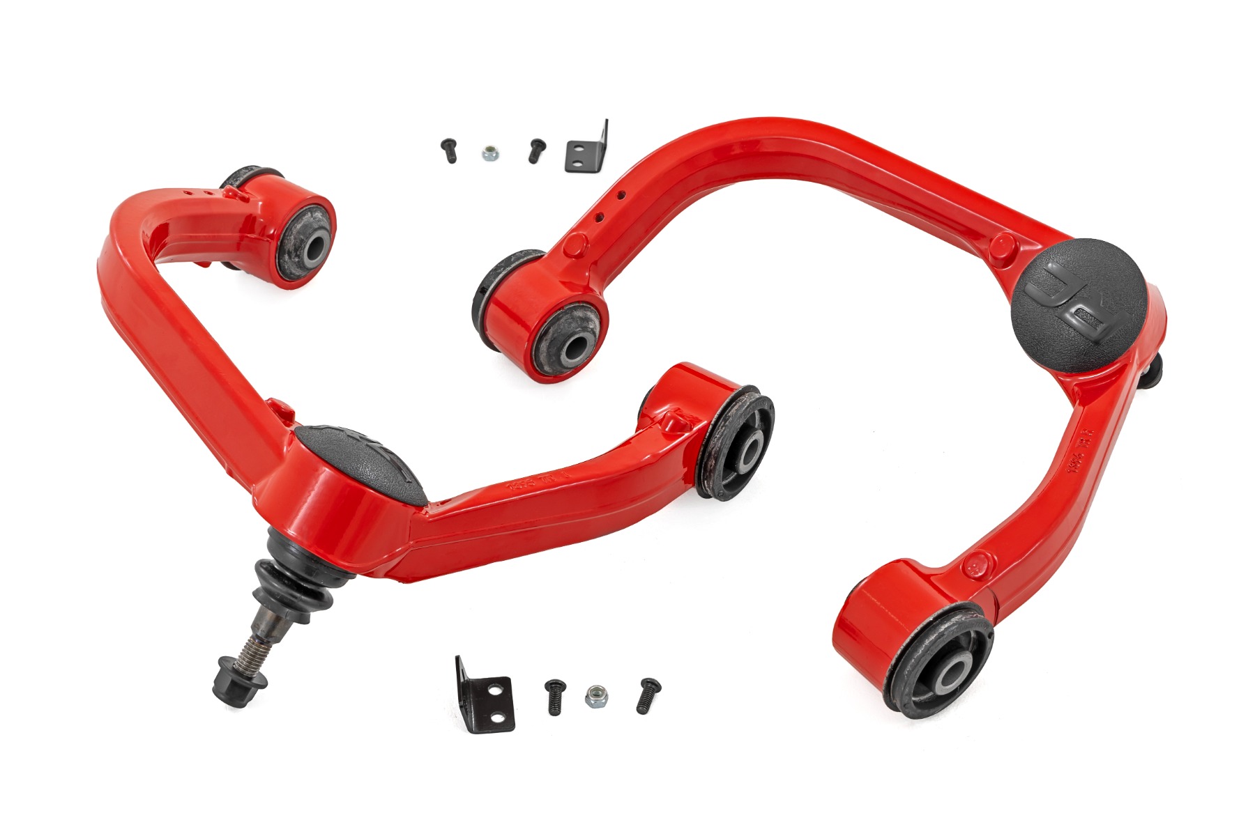 Rote geschmiedete obere Querlenker | 3-Zoll-Höherlegung | Ford F-150 4WD (2021–2026)