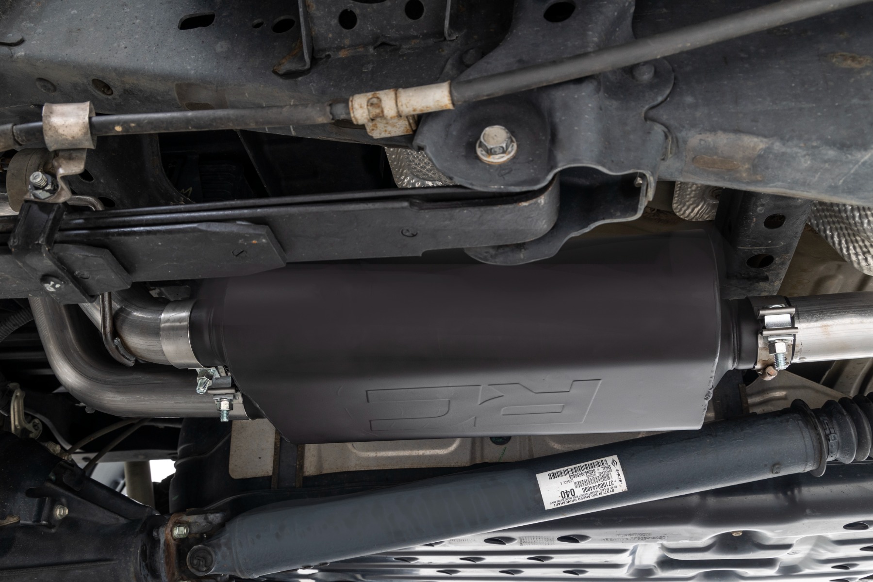 Hochleistungs-Cat-Back-Auspuffanlage | Edelstahl | 3,5 l | Toyota Tacoma (2016–2023) — Bild 3