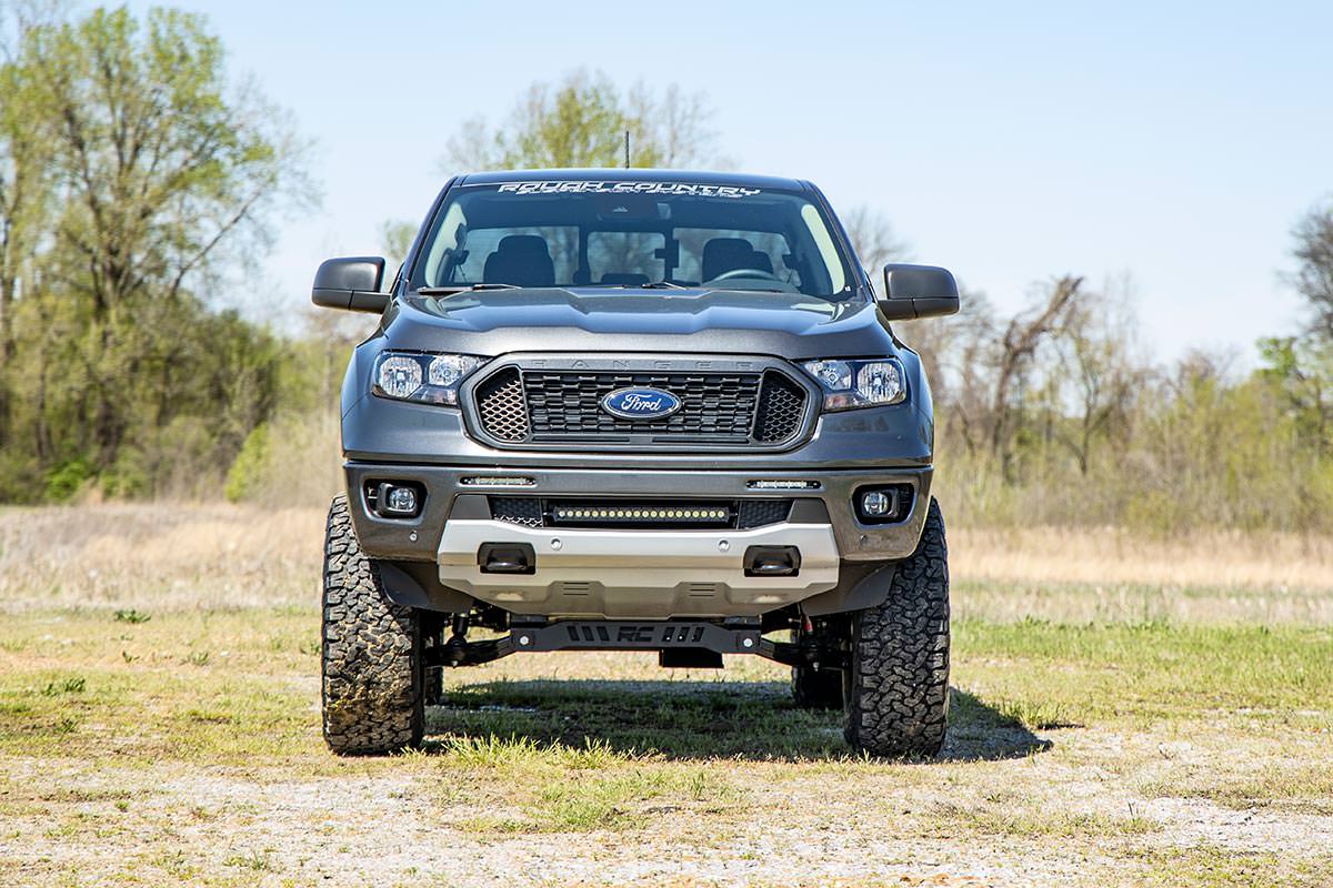 LED Light Kit | Bumper Mount | 20" Black Single Row | Ford Ranger (19-23) — Bild 4