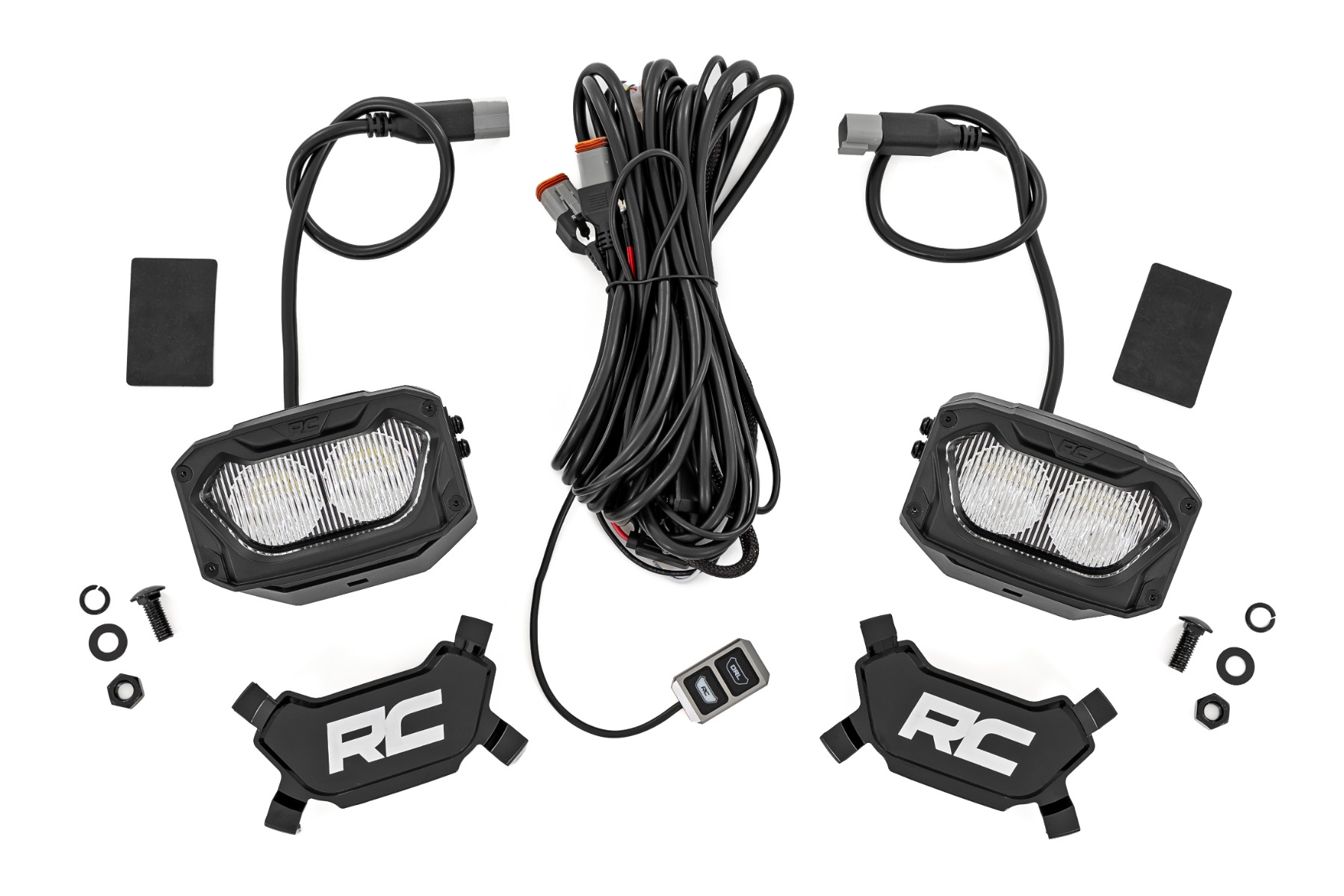 5-Zoll-Lichtmodule | Weiß/Bernstein (Tagfahrlicht) | Breitstrahl | Paar — Bild 1