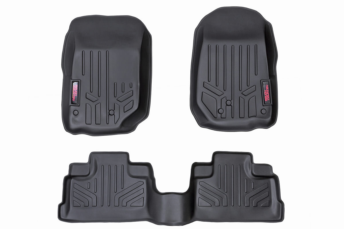 Fußmatten | Vorne und hinten | 4-türig | Jeep Wrangler Unlimited 2WD/4WD (2007–2013)