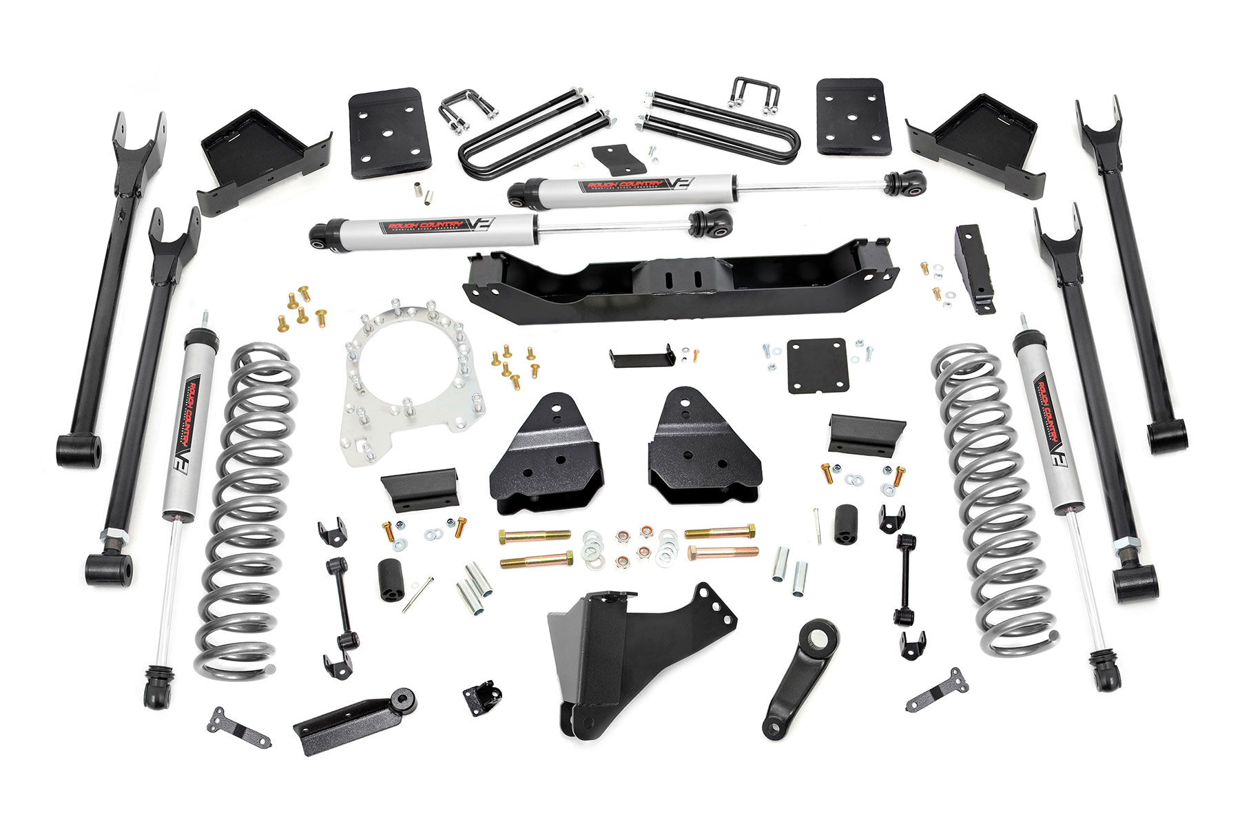 6-Zoll-Lift Kit | Diesel | 4-Lenker-Aufhängung | Ohne OVLD | V2 | Ford F-250/F-350 Super Duty (2017–2022)