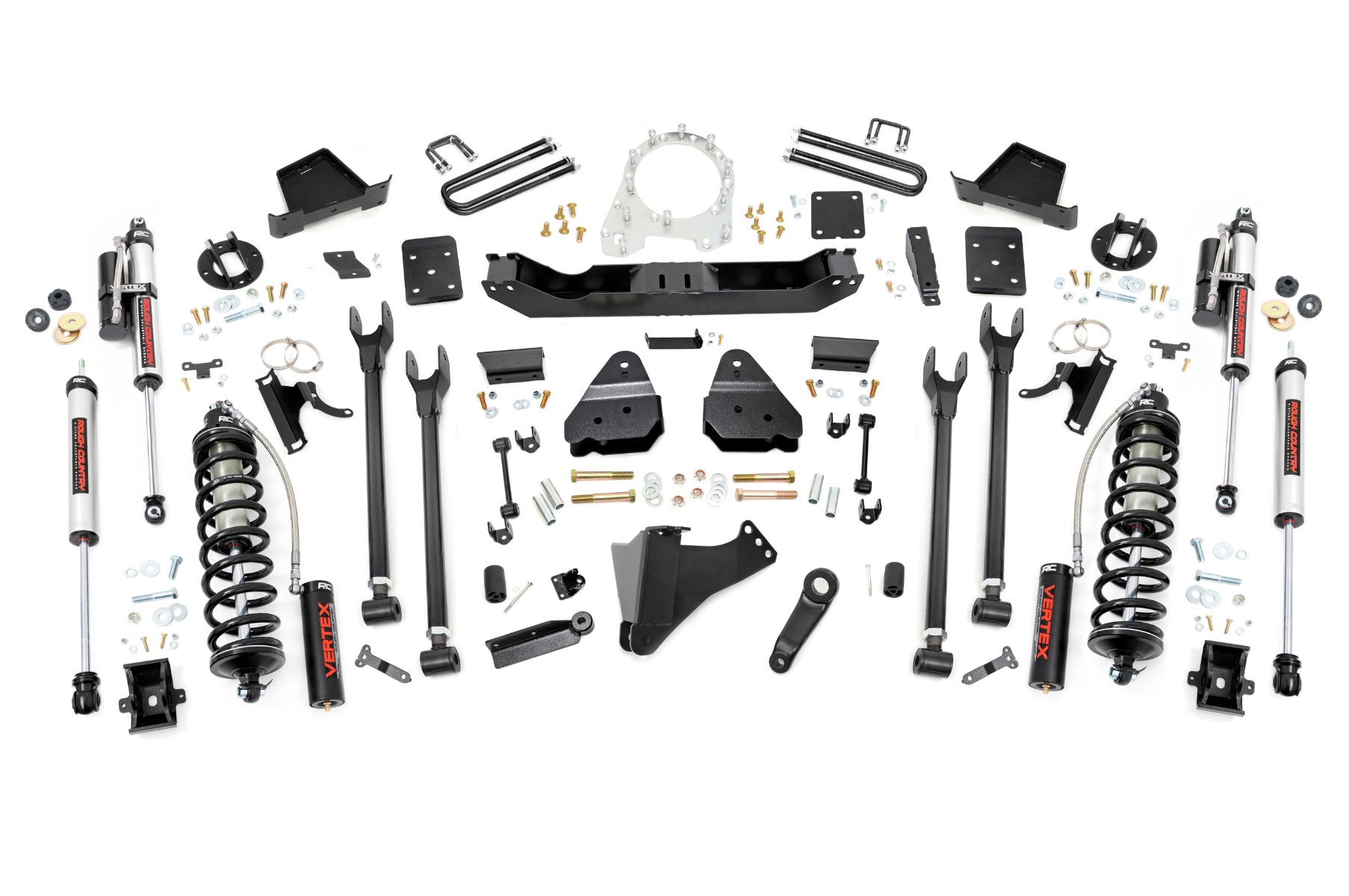 6-Zoll-Lift Kit | 4-Lenker-Aufhängung | Zusatzfeder | Vertex | Ford F-250/F-350 Super Duty (17–22)