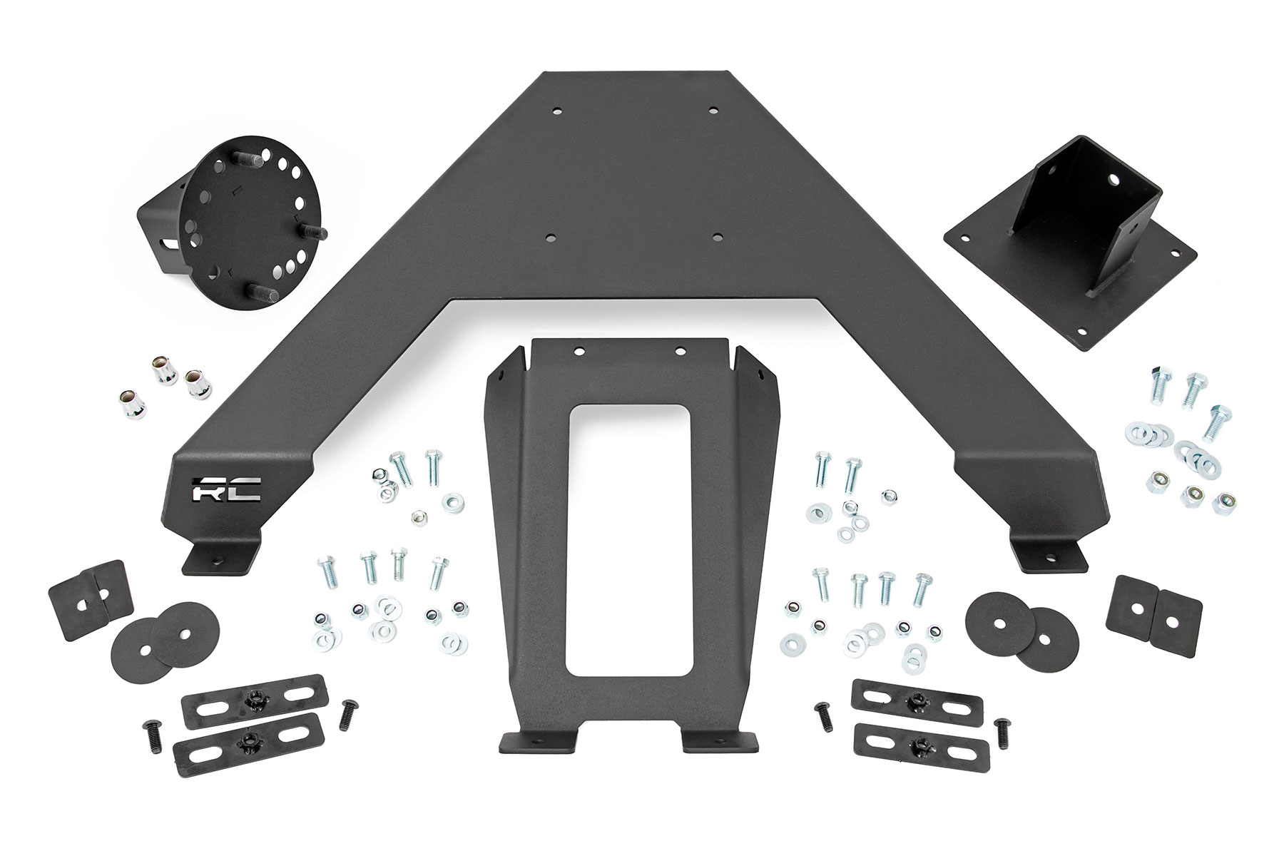 Bed Mount Spare Tire Carrier | Universal (5x5.5 6x5.5 6x135 & 5x5.0 Bolt Patterns) — Bild 2