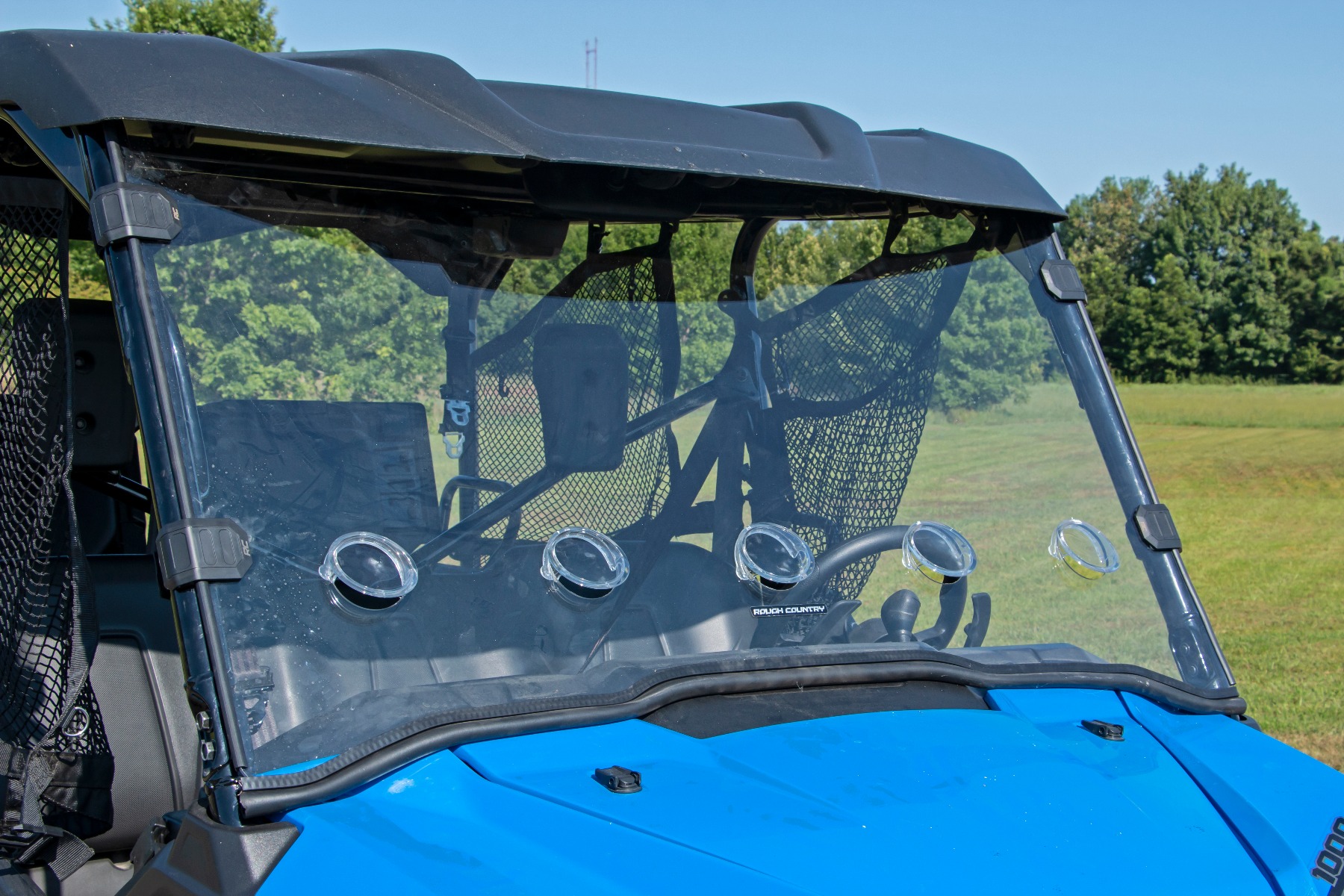 Belüftete Vollwindschutzscheibe | Kratzfest | Honda Pioneer 1000 — Bild 6