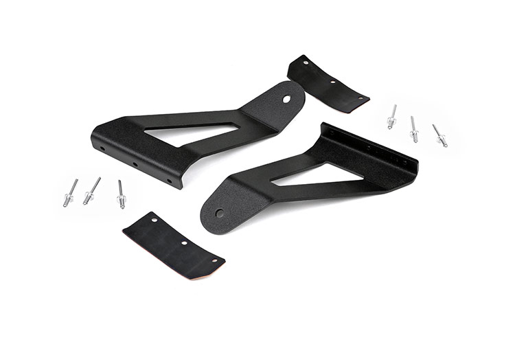 LED Light Kit | Windshield Mount | 50" BLK Dual Row | Jeep Cherokee XJ (84-01) — Bild 3