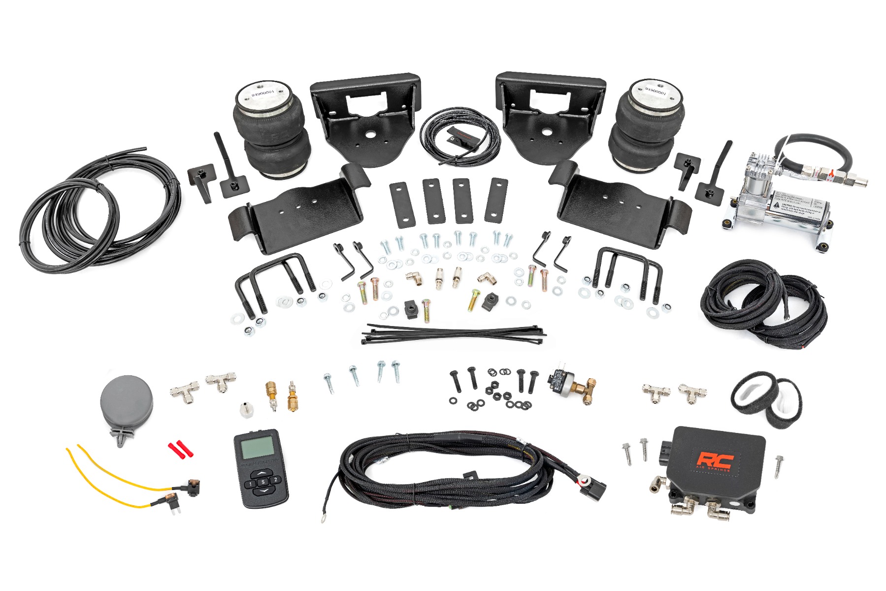 Luftfeder-Set mit Kompressor | Funkfernbedienung | 0–6 Zoll Anhebungen | Ford F-150 (04–14)