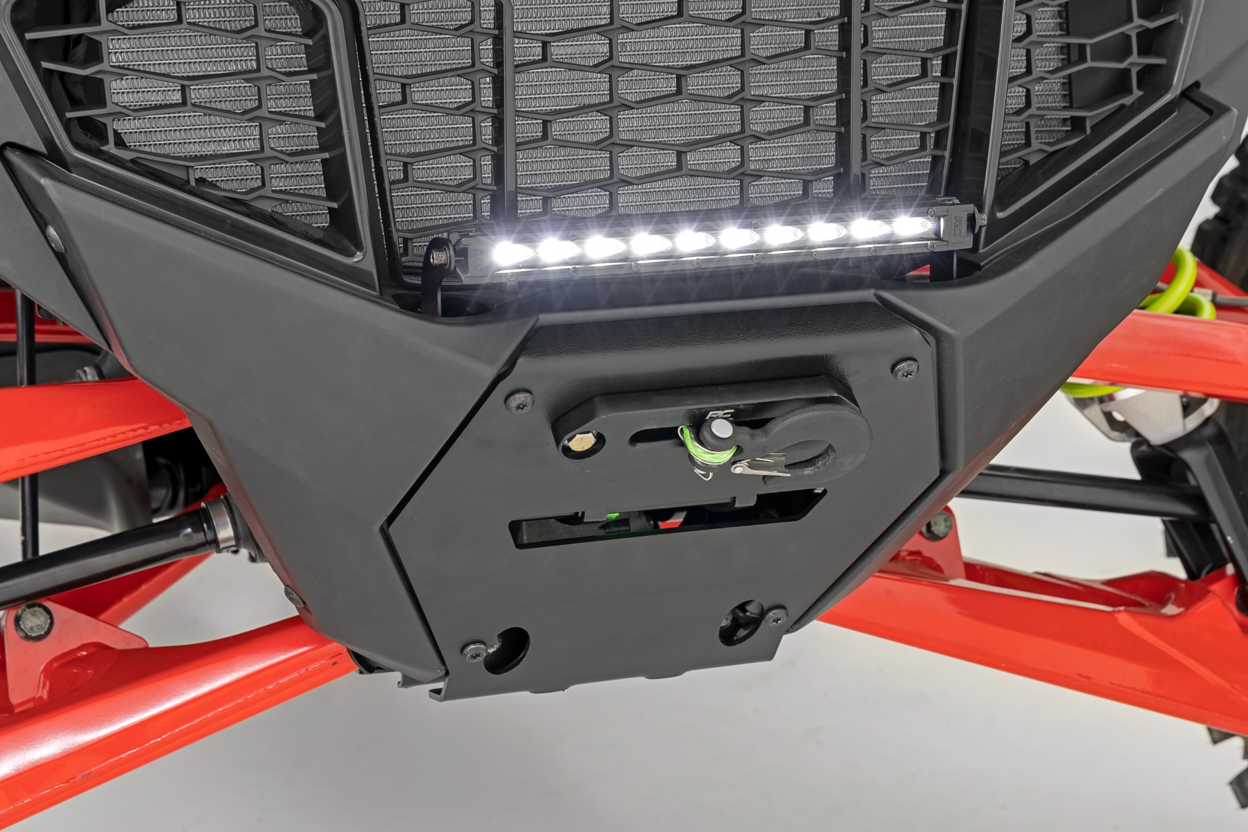 LED-Leuchte | Seilwinde | RS6500S | 10 Zoll Schwarz Slimline | Polaris RZR Pro R — Bild 4