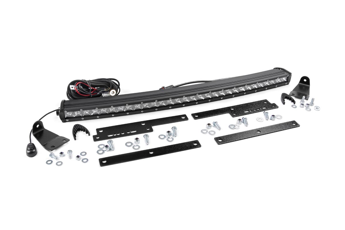 LED Light Kit | Behind Grille Mount | 30" Chrome Single Row | Chevy/GMC 1500 (14-18 & Classic) — Bild 2
