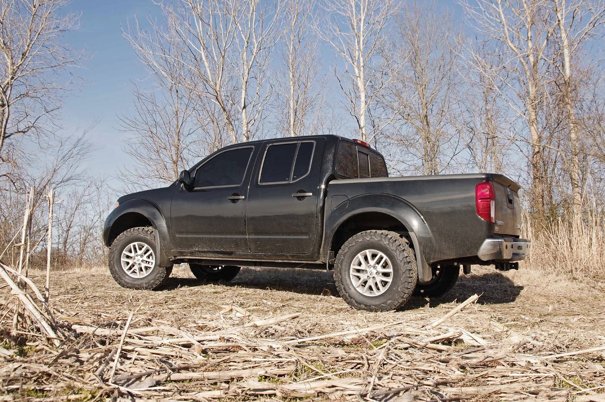 2,5-Zoll-Leveling Kit | Rote Distanzscheiben | Nissan Frontier (05–26)/Xterra (05–15) — Bild 3