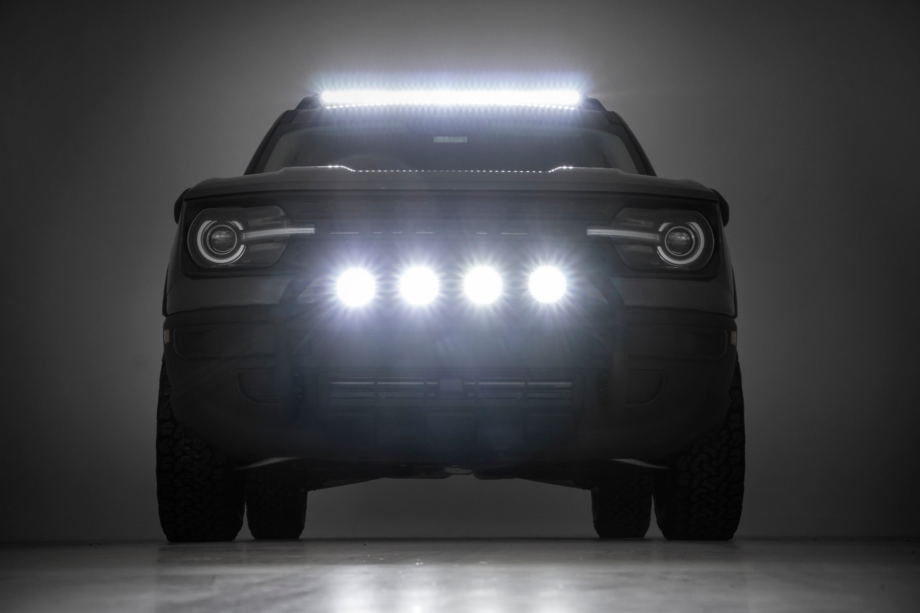 Nudge Bar | 20 Inch Black Single Row LED | Ford Bronco Sport 4WD (2021-2024) — Bild 6