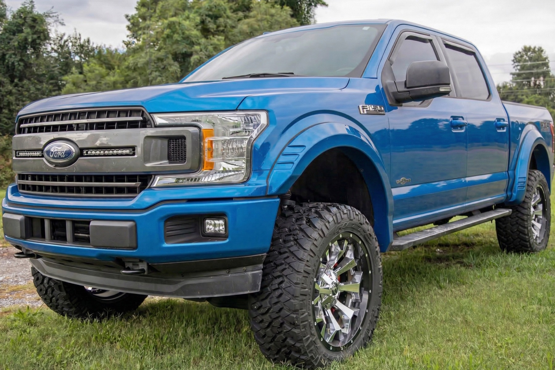 SF1 Kotflügelverbreiterungen | SZ Blue Flame | Ford F-150 2WD/4WD (2015–2017) — Bild 6