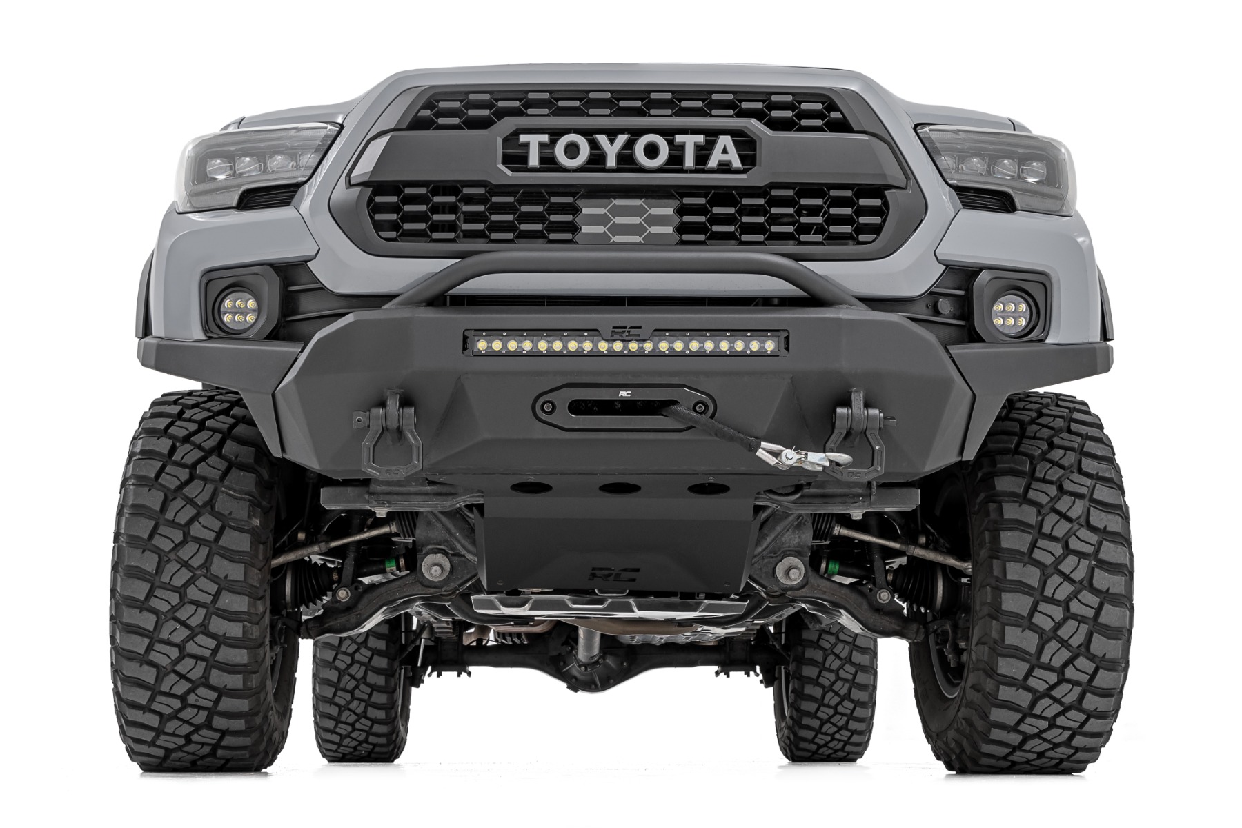 LED Fog Light Kit | 3.5 Inch Round Black Series | Amber DRL | Toyota Tacoma (16-23) — Bild 5