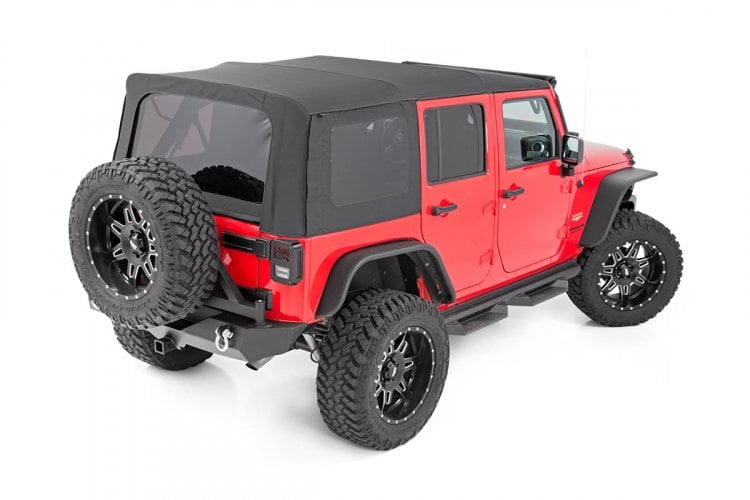 Softtop | Ersatzteil | Schwarz | 2-türig | Jeep Wrangler JK 4WD (2010–2018)