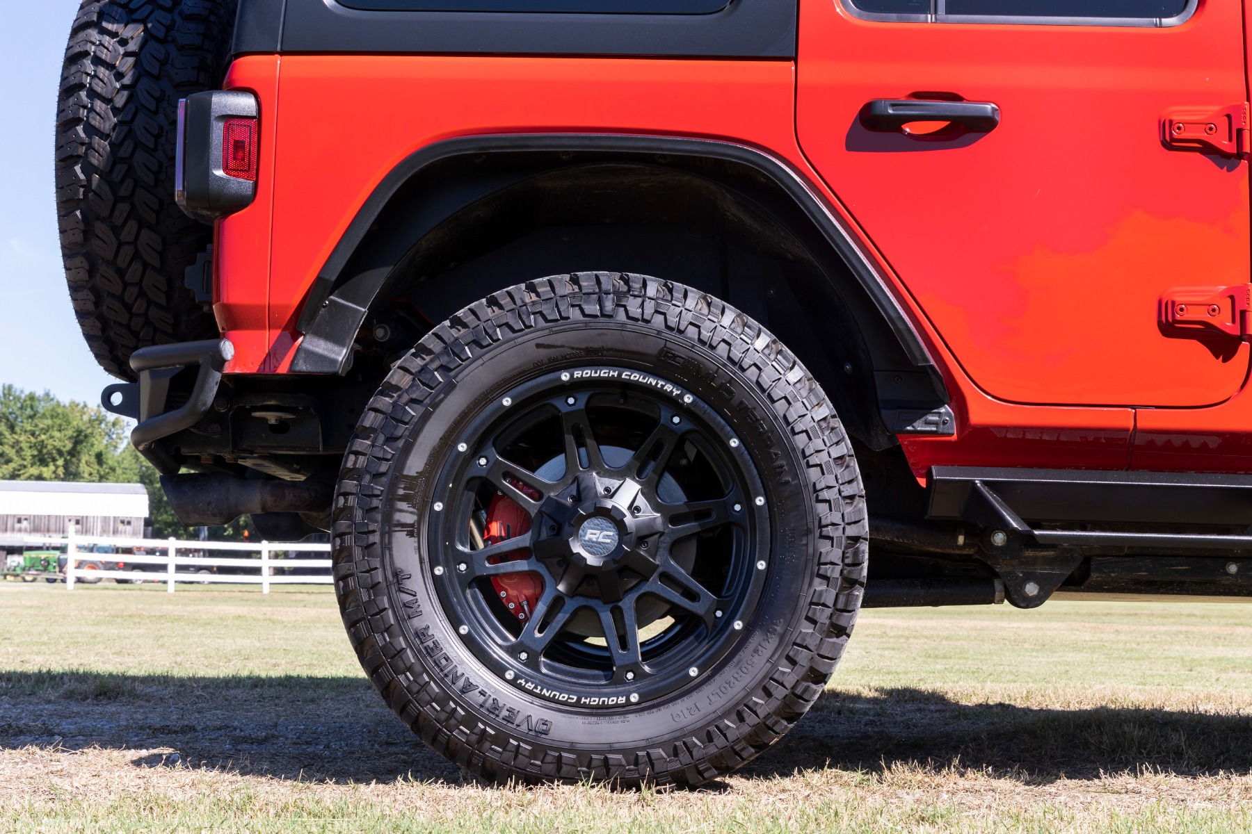 Bremssattelabdeckungen | Hinten | Rot | Sport | Jeep Wrangler JL (18–26)/Wrangler Unlimited (18–26) — Bild 5