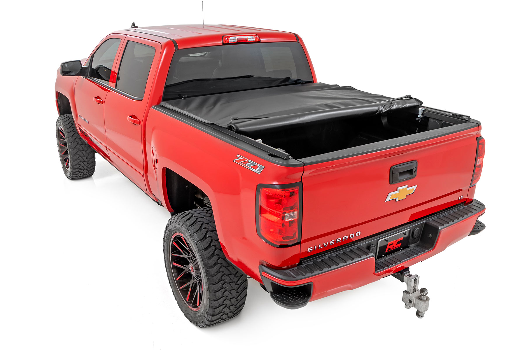 Weiche Roll-up-Ladeflächenabdeckung | 5'9 Zoll Ladefläche | Chevy/GMC 1500 (2014–2018 & Classic) — Bild 3