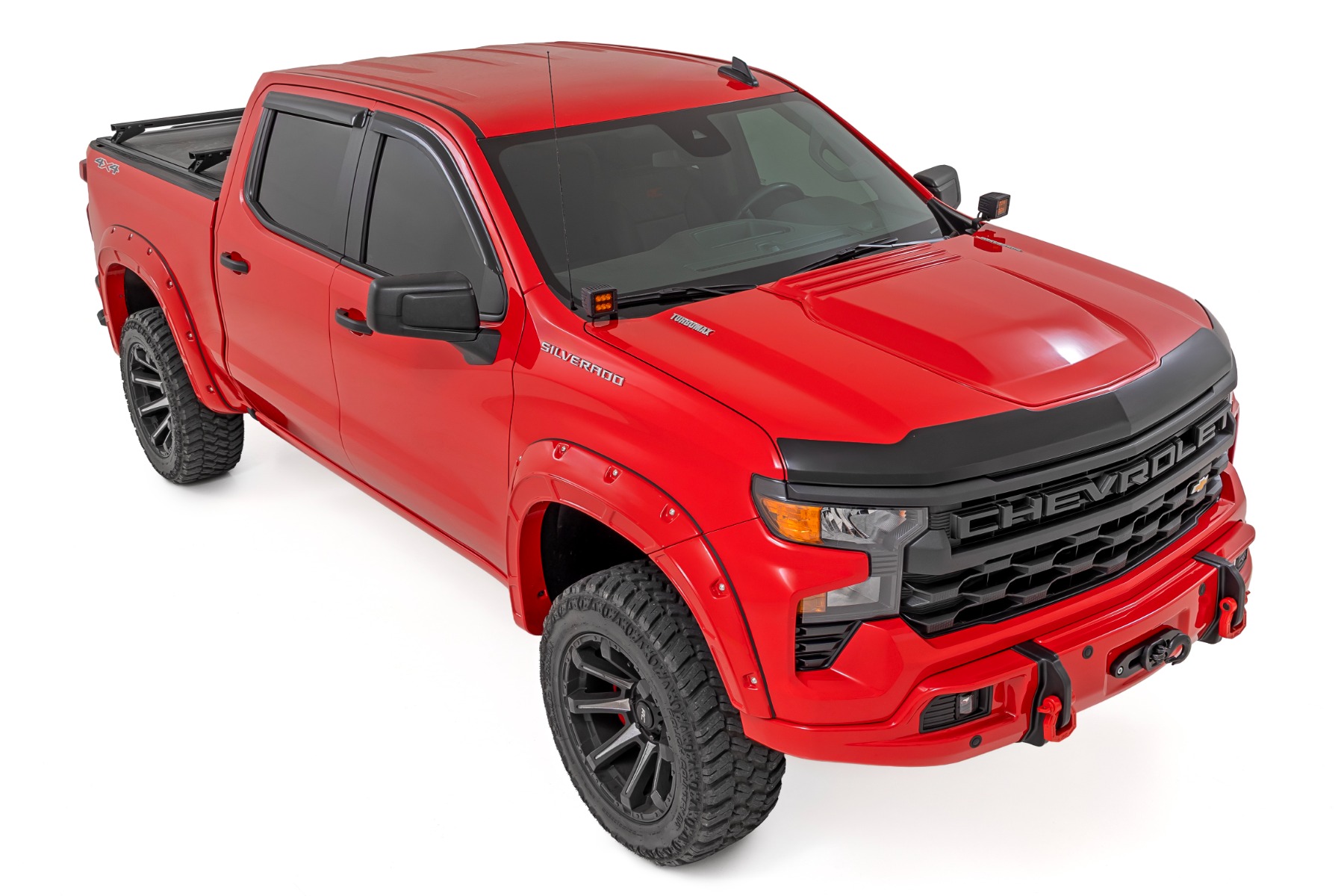 Hood Protector | Gloss Black | Chevy Silverado 1500 2WD/4WD (2019-2026) — Bild 3