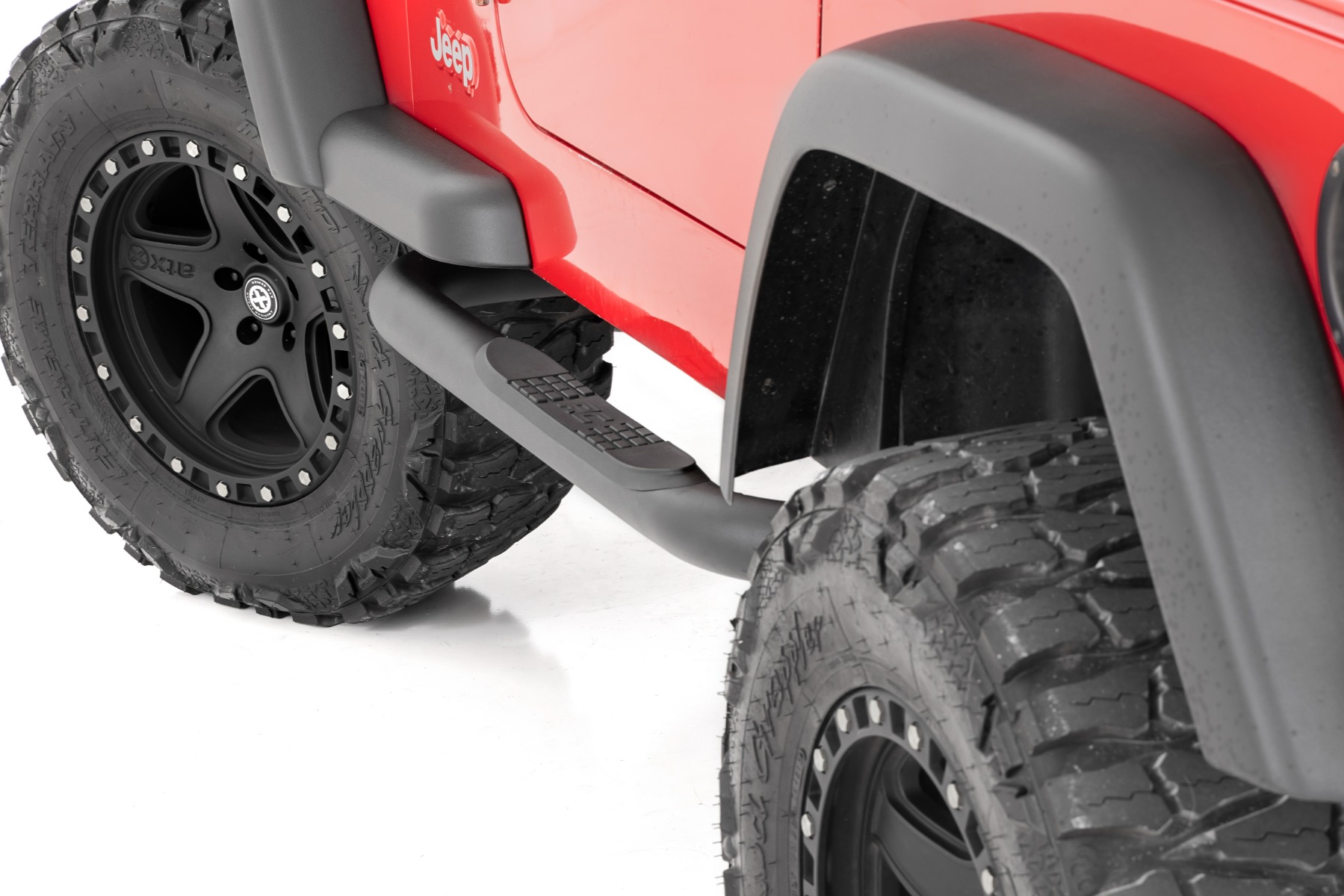 Nerf Bar | 3-Zoll-Rohr | Jeep Wrangler TJ (97–06)/Wrangler YJ (87–95) — Bild 3