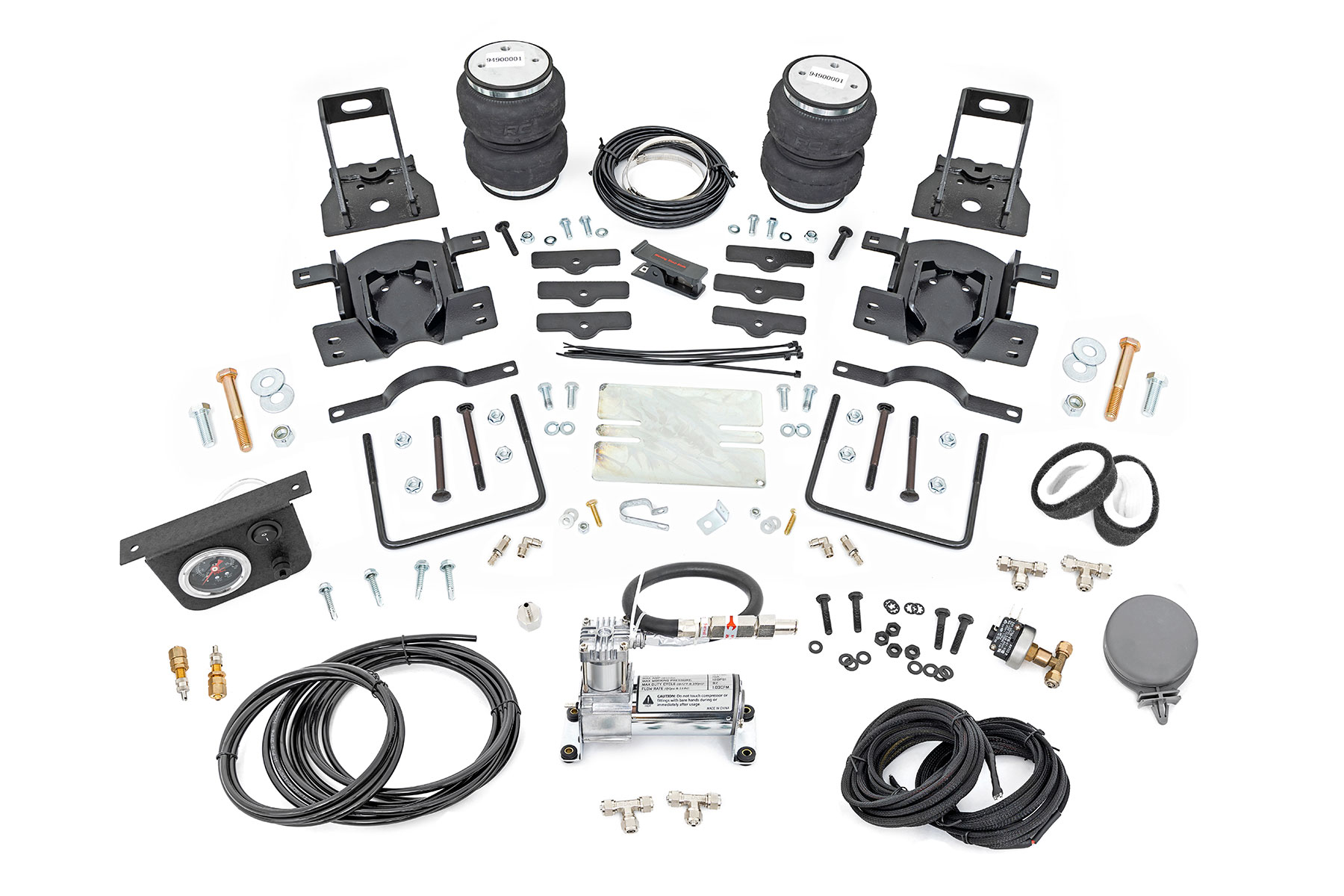 Luftfeder-Set mit Kompressor | Ford F-250/F-350 Super Duty 4WD (2005–2016)