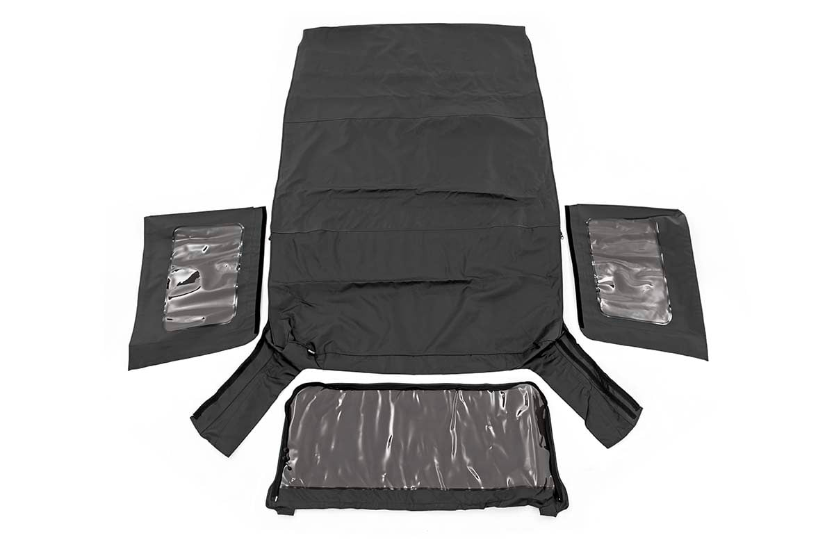 Soft Top | Replacement | Black | 4 Door | Jeep Wrangler Unlimited (07-09) — Bild 2