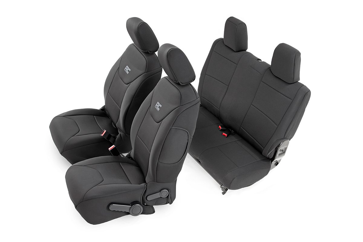 Sitzbezüge | Vorne und hinten | 2-türig | Jeep Wrangler JK 4WD (2013–2018)