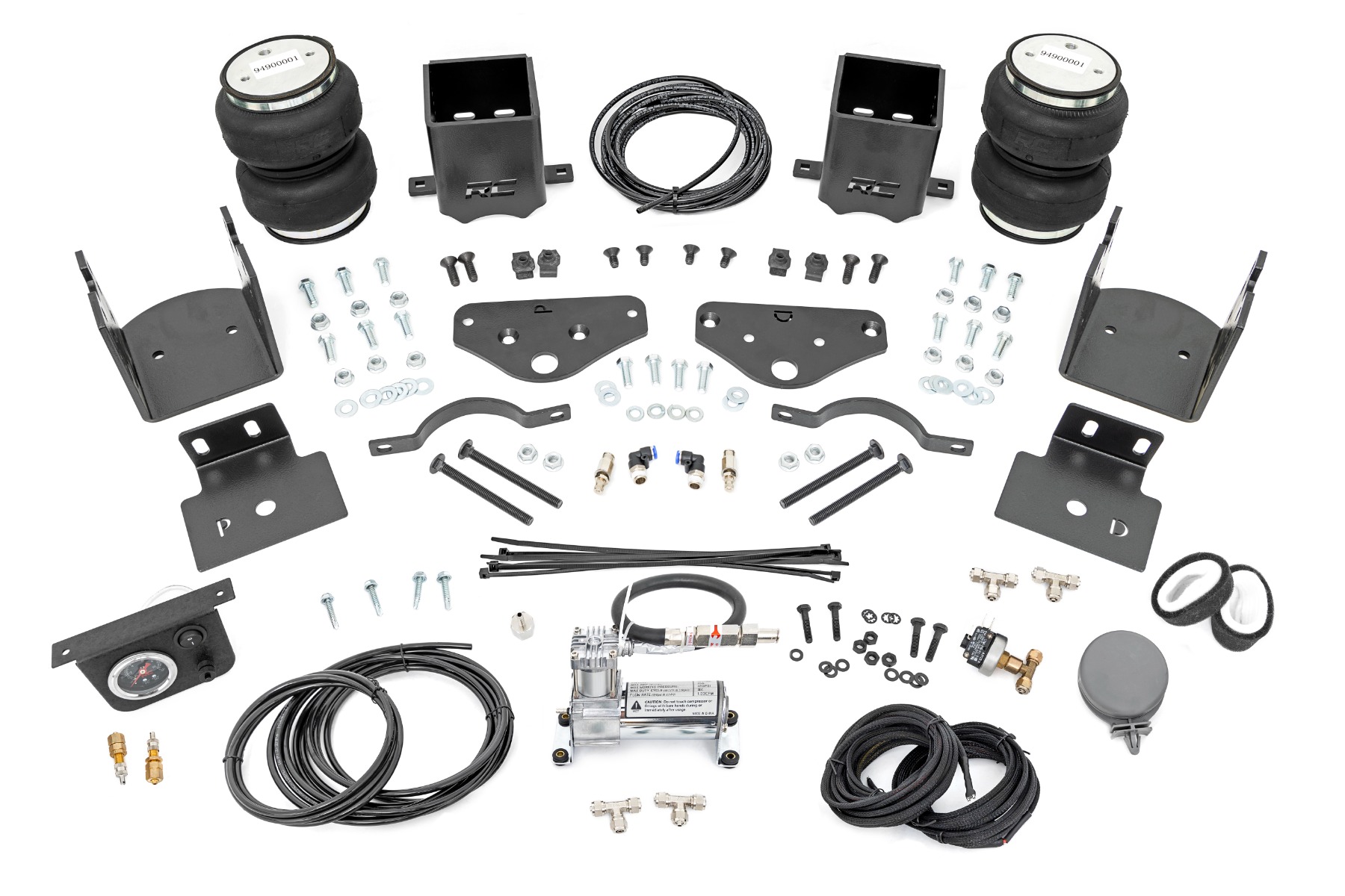 Luftfeder-Set mit Kompressor | Ford F-250/F-350 Super Duty 4WD (2017–2022)