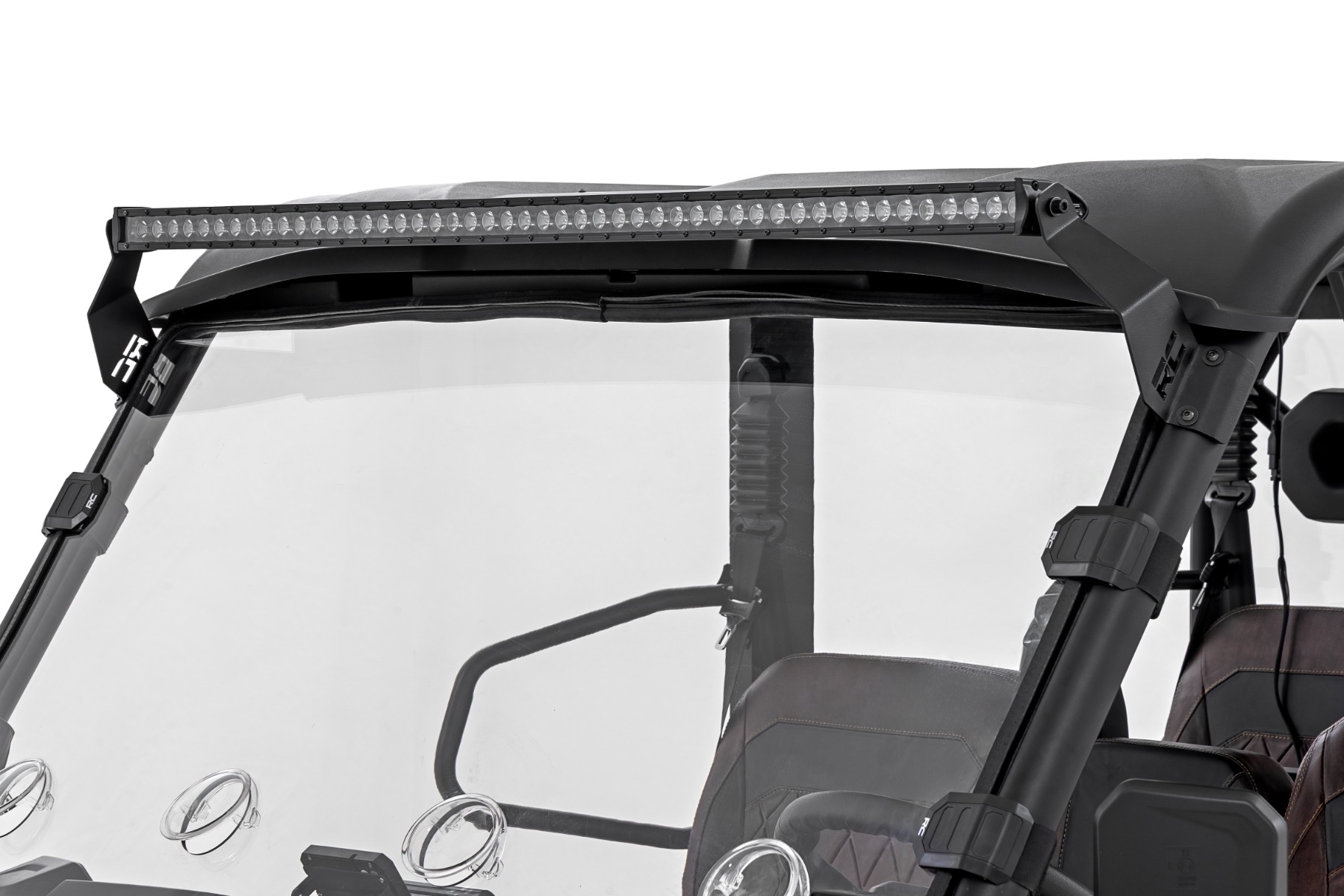LED-Lichthalterung | 50 Zoll Schwarz, einreihig | CFMOTO UFORCE U10 Pro — Bild 4
