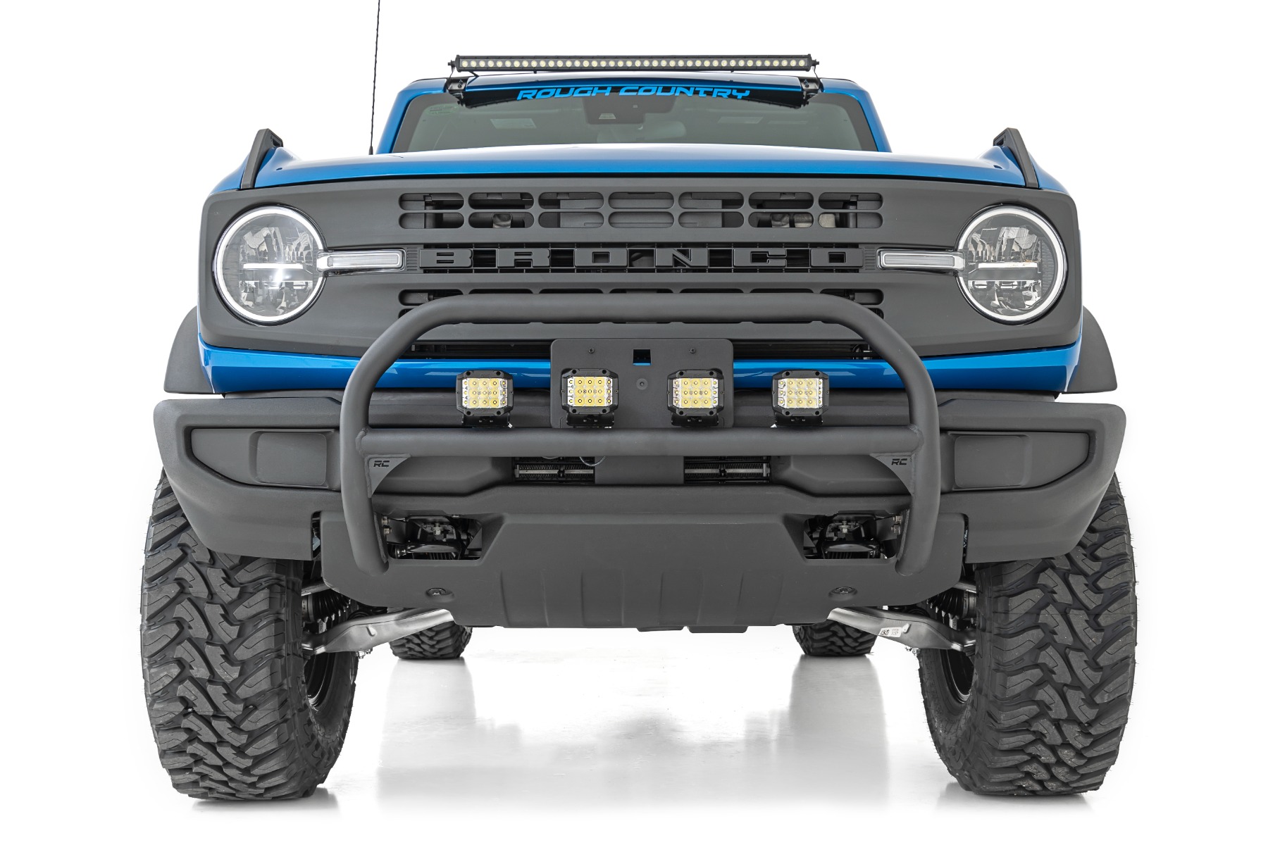 Frontschutzbügel | 4-Zoll-LED-Runderleuchten (4 Stück) | Ford Bronco 4WD (2021–2026) — Bild 3
