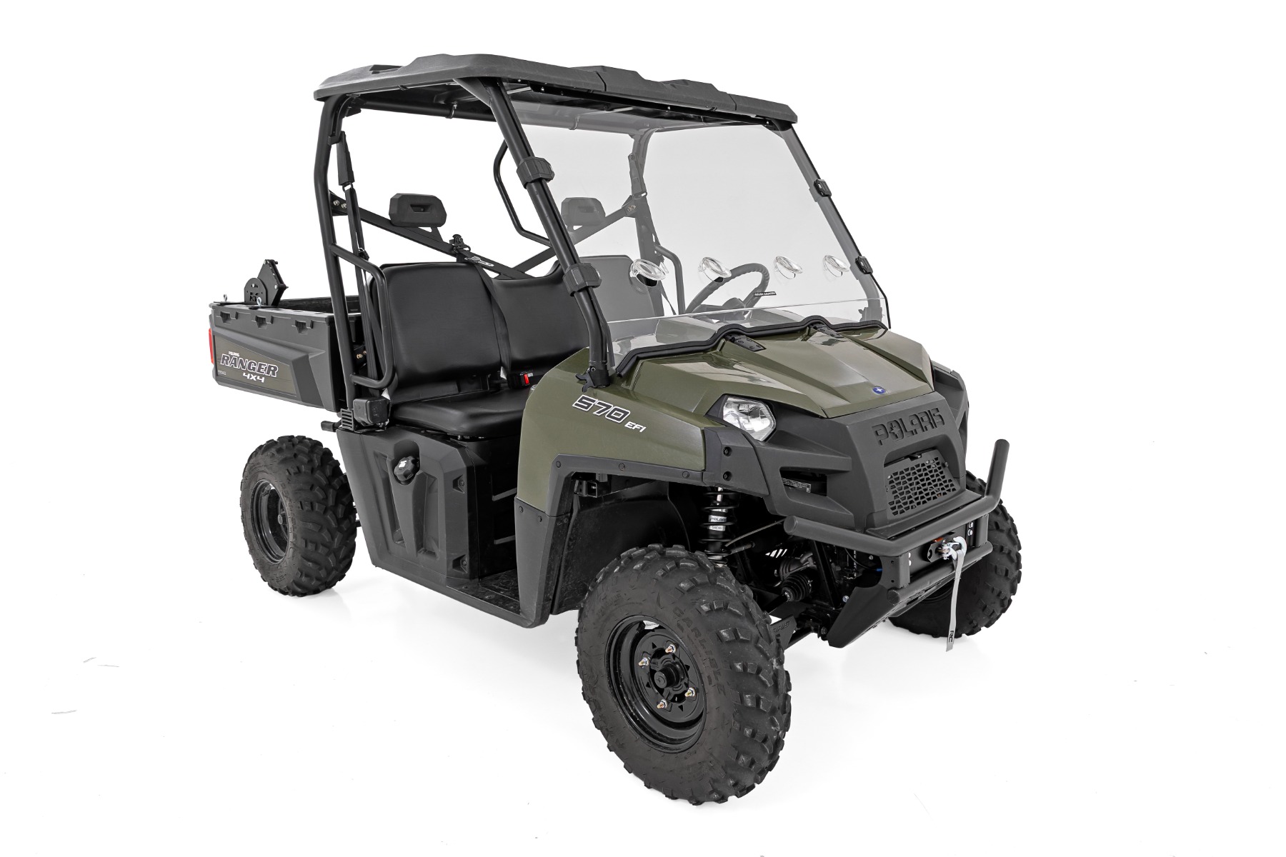 Belüftete Vollwindschutzscheibe | Kratzfest | Polaris Ranger 570 — Bild 3