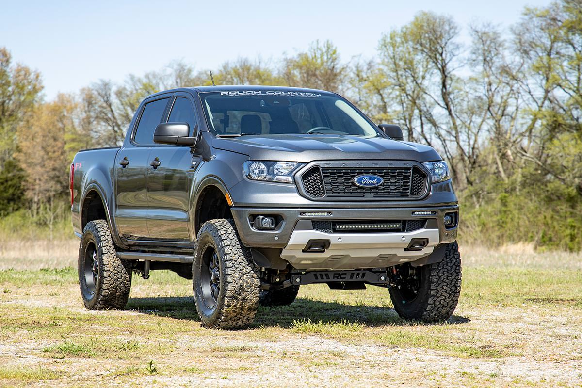 LED Light Kit | Bumper Mount | 20" Black Single Row | Ford Ranger (19-23) — Bild 5