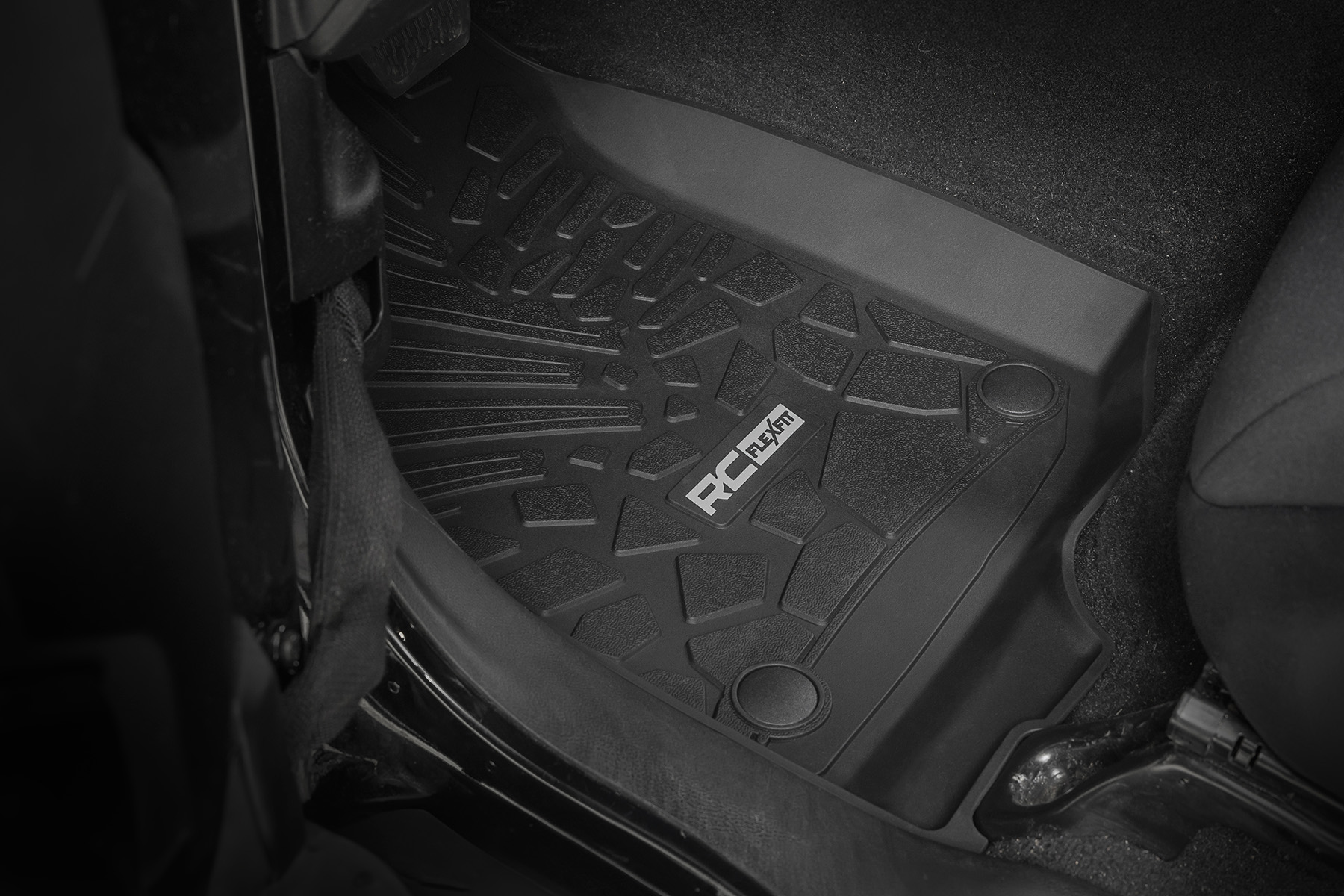 Flex Fit-Fußmatten | FR | 4-türig | Jeep Wrangler Unlimited 4WD (2018–2026) — Bild 2