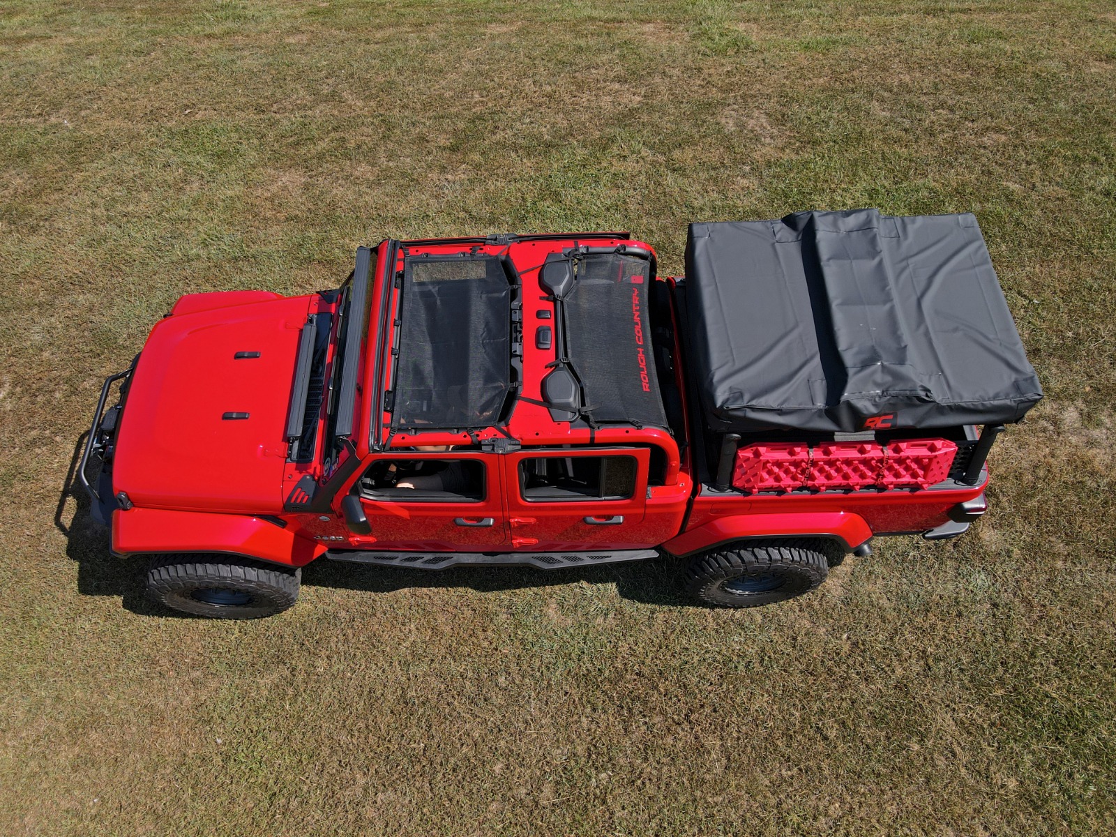 Mesh-Bikini-Oberteil Plus | Schwarz | Jeep Gladiator JT 4WD (2020–2024) — Bild 5