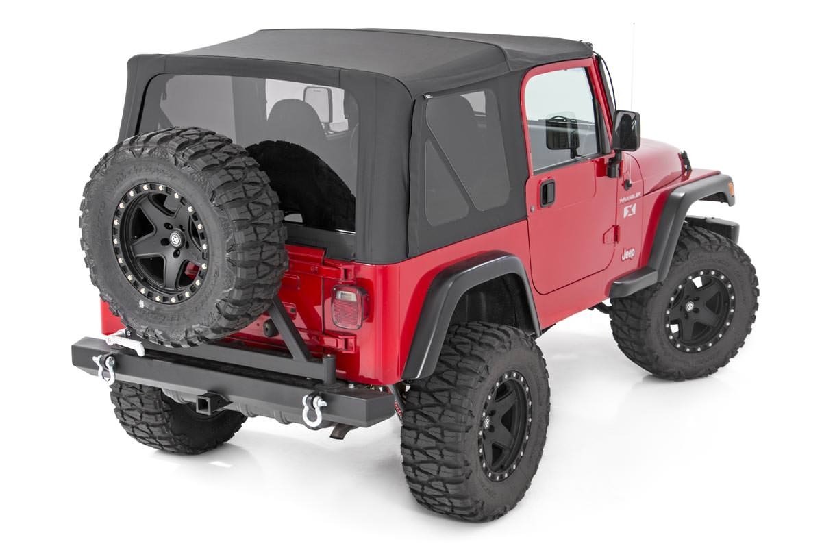 Softtop | Ersatzteil | Schwarz | Halbtüren | Jeep Wrangler TJ 4WD (97–06)