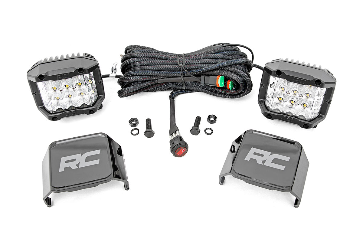 3-Zoll-LED-Leuchten der Chrome-Serie | Weitwinkel von Osram | Paar