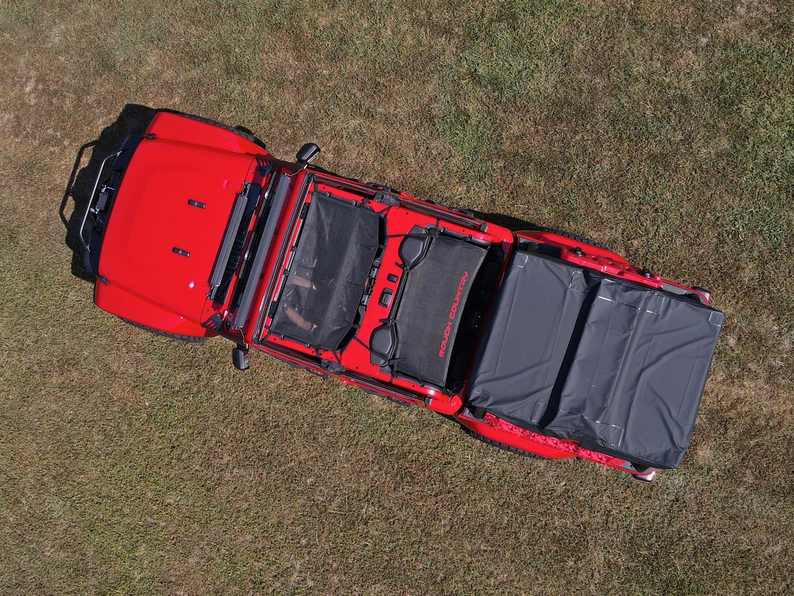 Mesh-Bikini-Oberteil Plus | Schwarz | Jeep Gladiator JT 4WD (2020–2024) — Bild 4