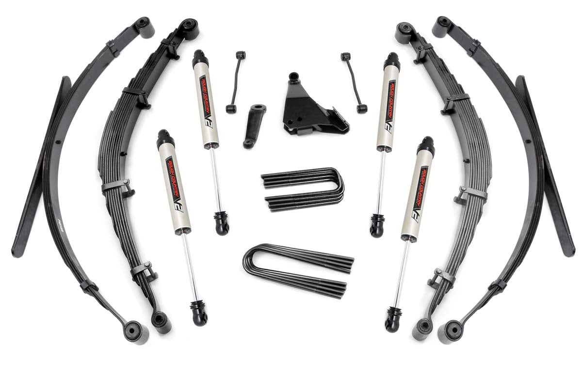 6-Zoll-Lift Kit | Federn hinten | V2-Stoßdämpfer | Ford F-250/F-350 Super Duty 4WD (1999) — Bild 2