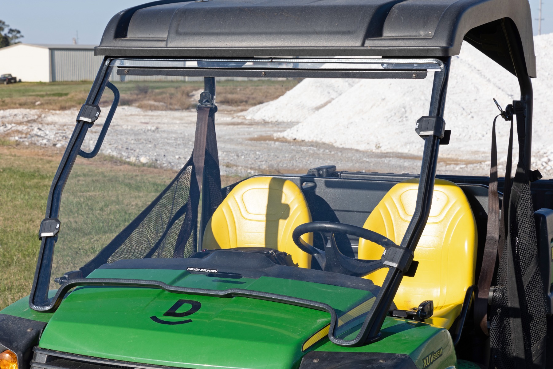 Full Windshield | Scratch Resistant | John Deere Gator XUV 825 — Bild 4