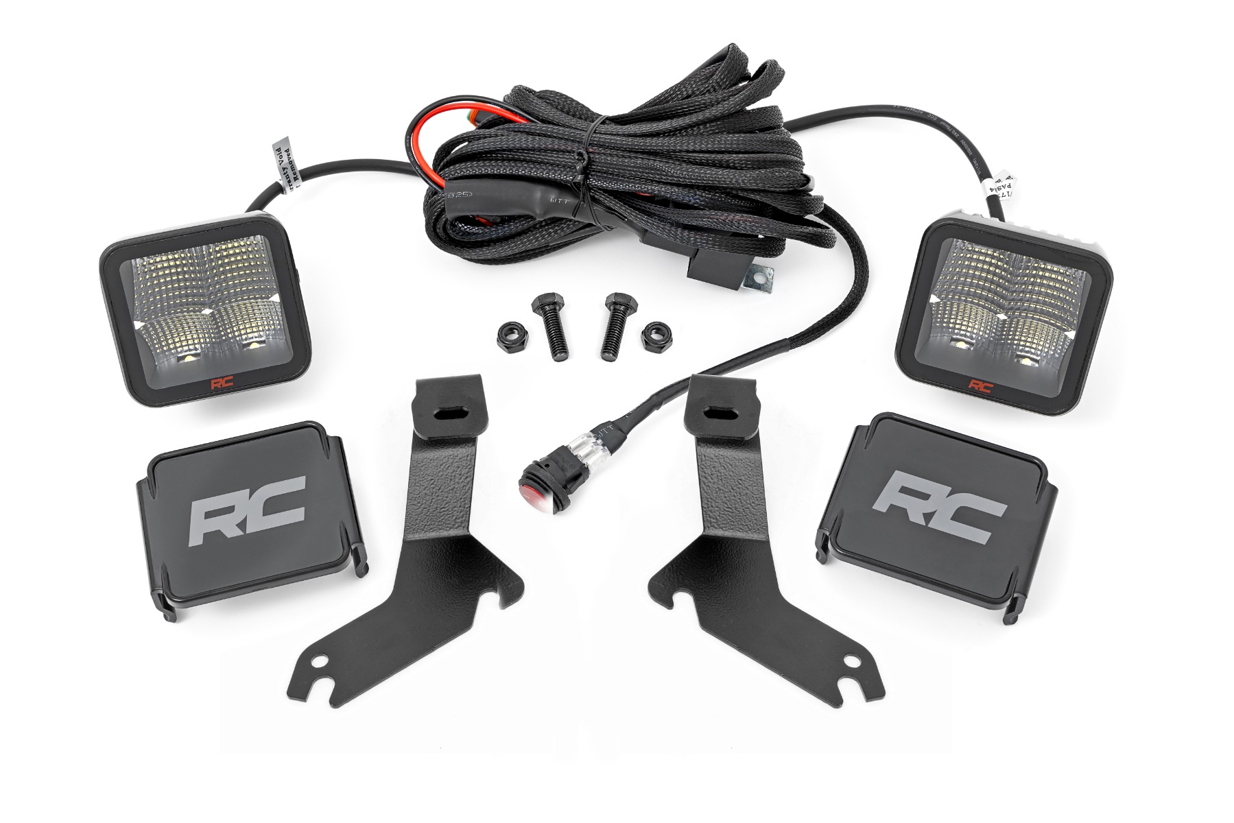 LED-Beleuchtungssatz | Einbau in die Seitenleiste | 2 Zoll Spectrum-Paar | Spot | Chevy Silverado 1500 (99–06)/Tahoe (00–06)