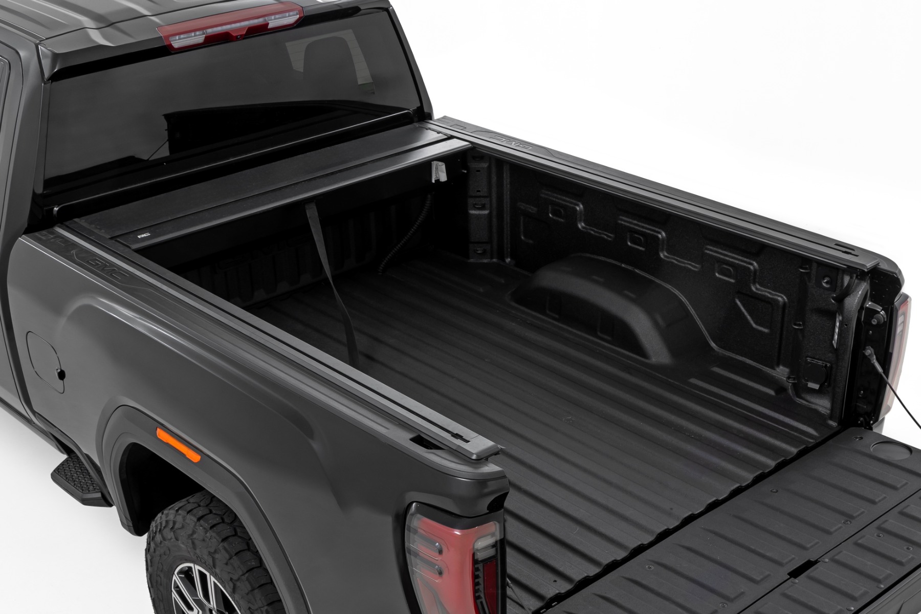 Manual Retractable Bed Cover | 6'9" Bed | Chevy/GMC 2500HD/3500HD (20-26) — Bild 6