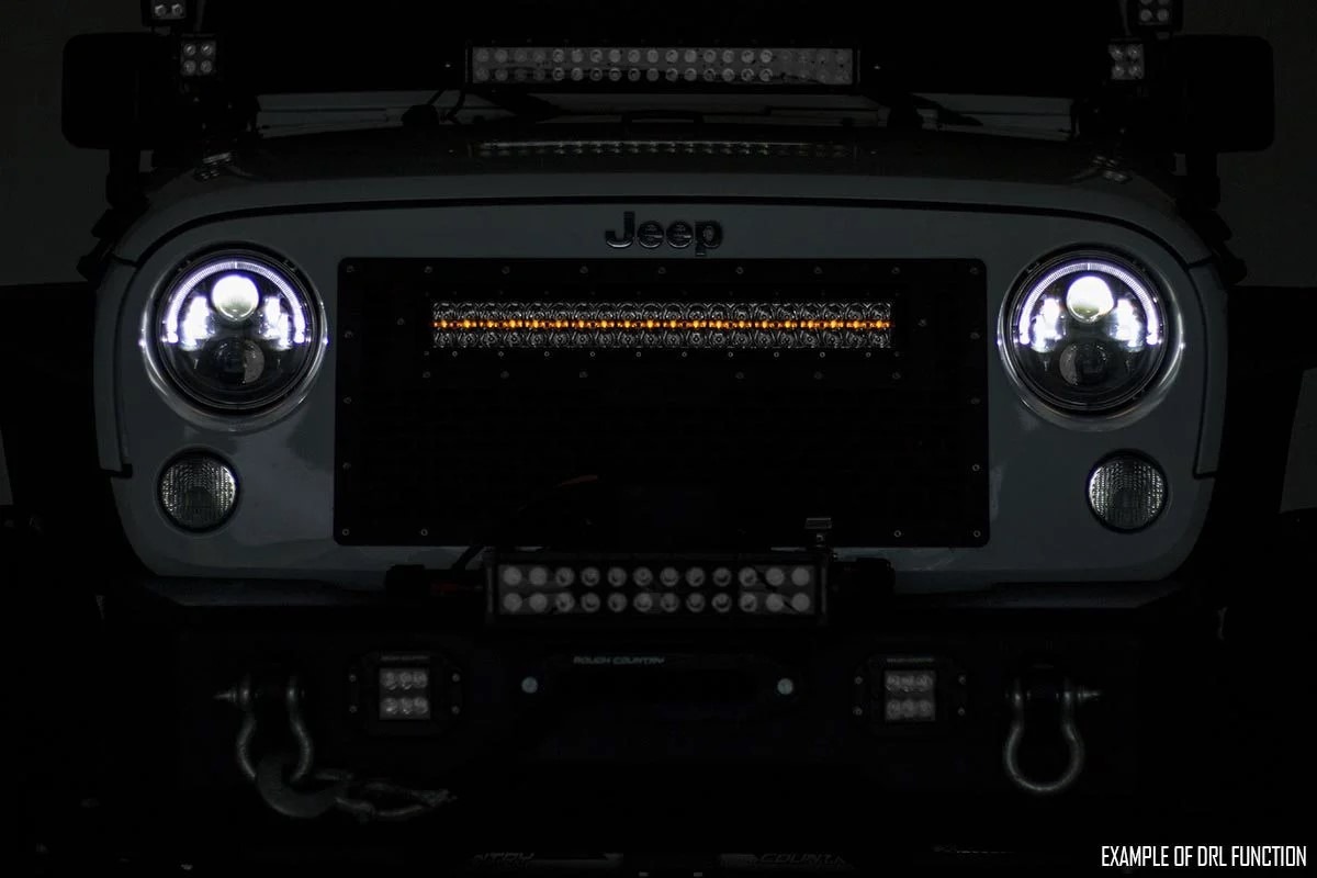 50-Zoll-LED-Lichtleiste der Black Series | Zweireihig | Gelbes Tagfahrlicht — Bild 4