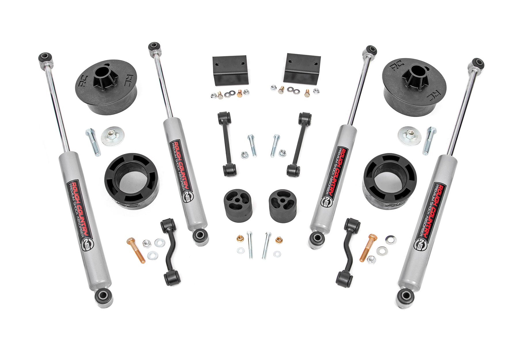 2,5-Zoll-Lift Kit | Distanzscheiben | N3 | Jeep Wrangler JL (18–23)/Wrangler Unlimited (18–23)